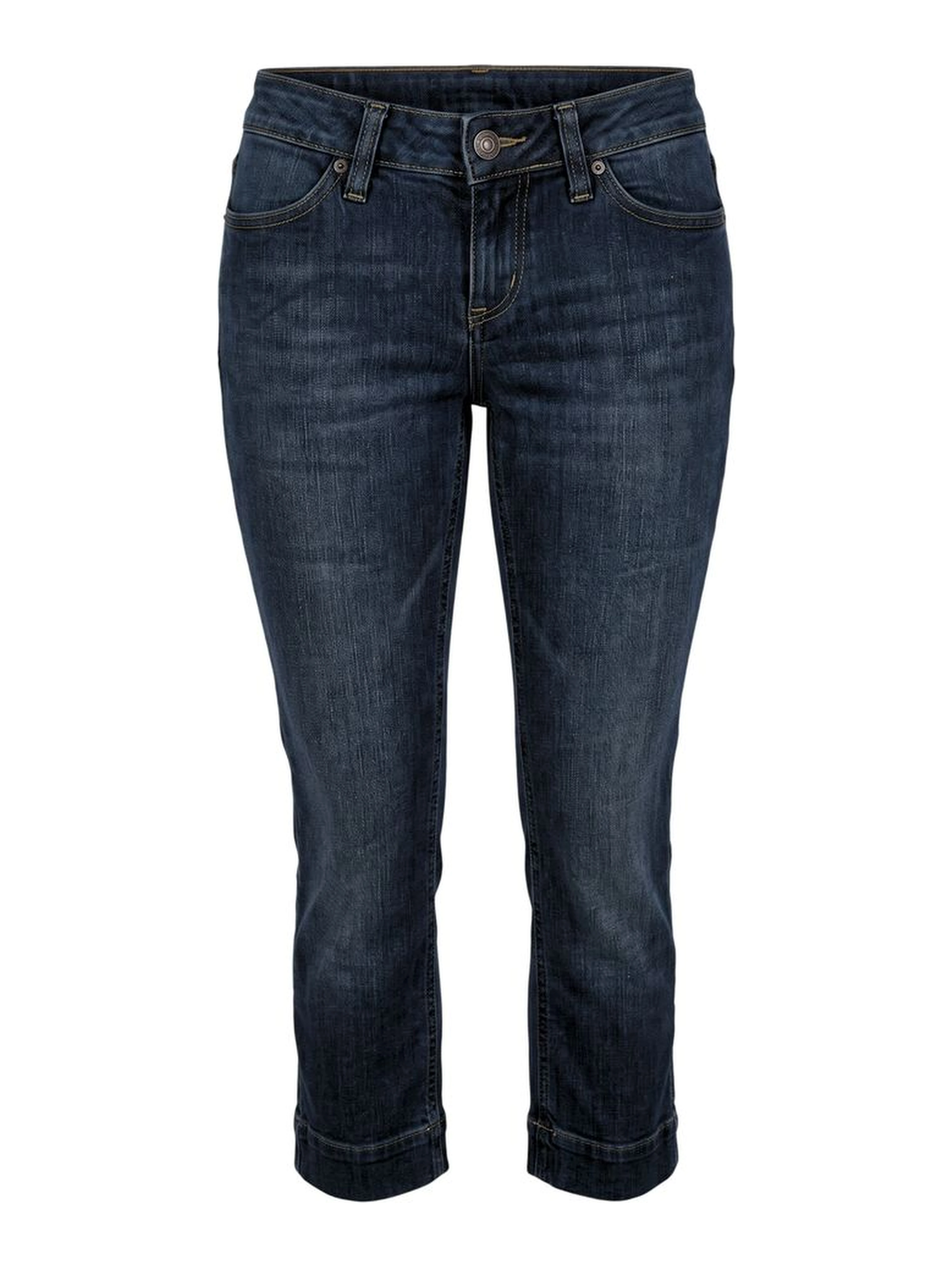 Blue Cotton Women Jeans