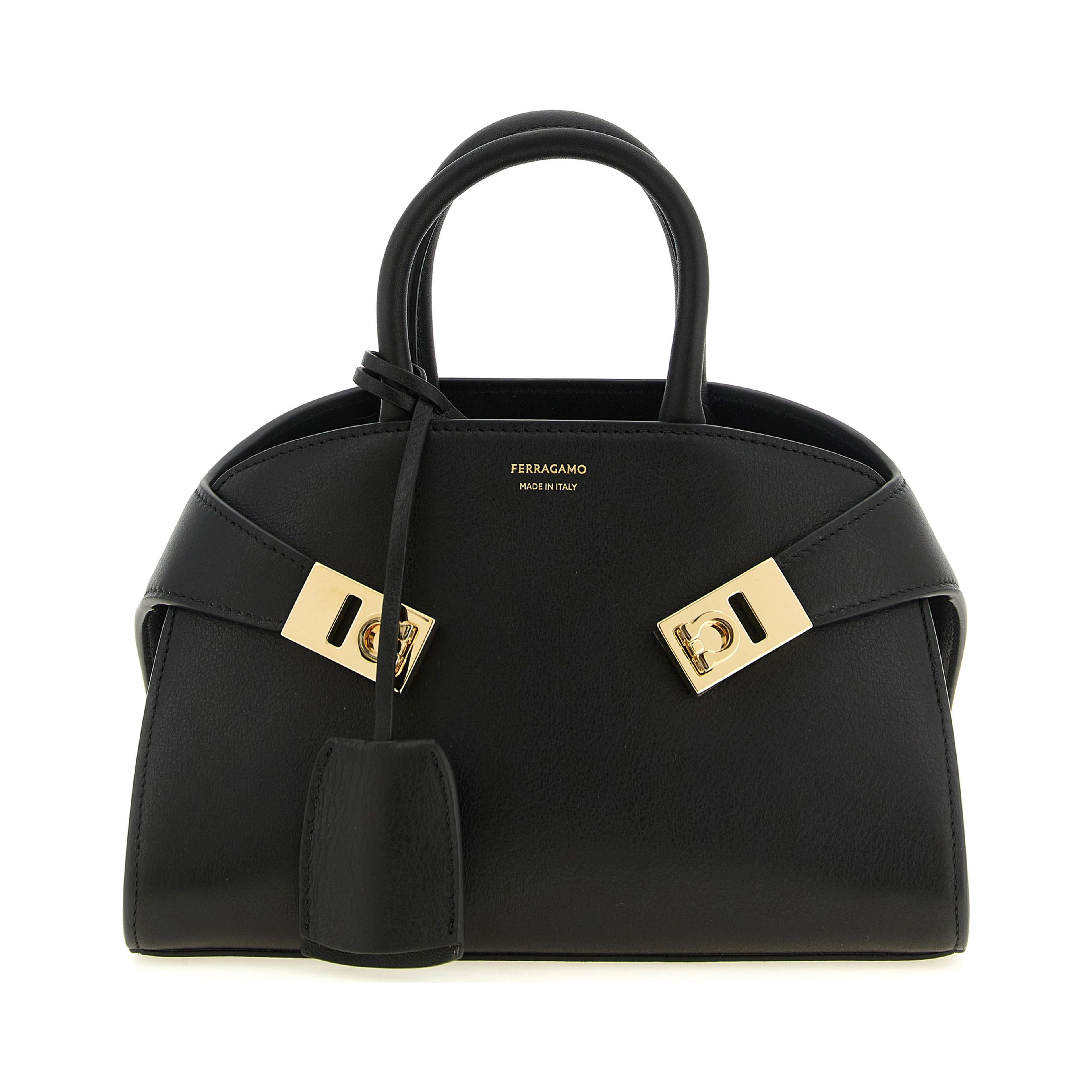 Black Calfskin Handbag