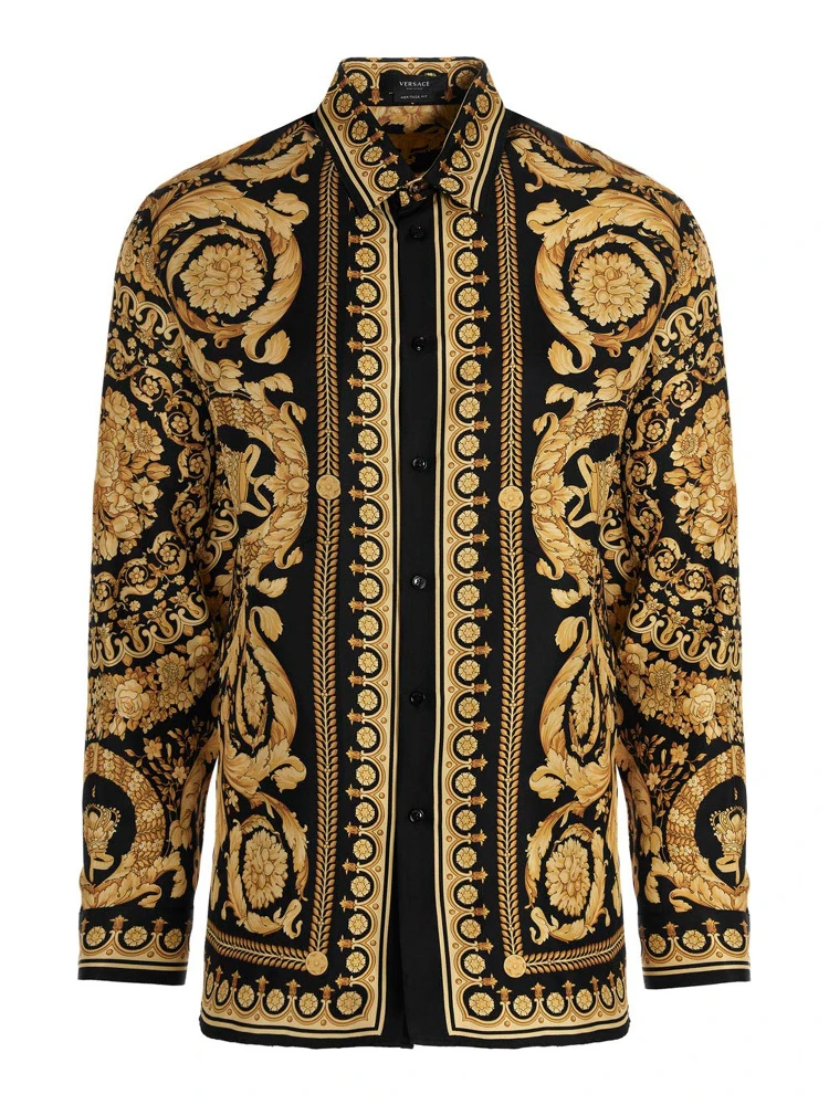 Gold Silk Blouse