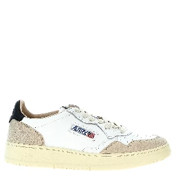 Multicolor Leather Low Top Sneakers