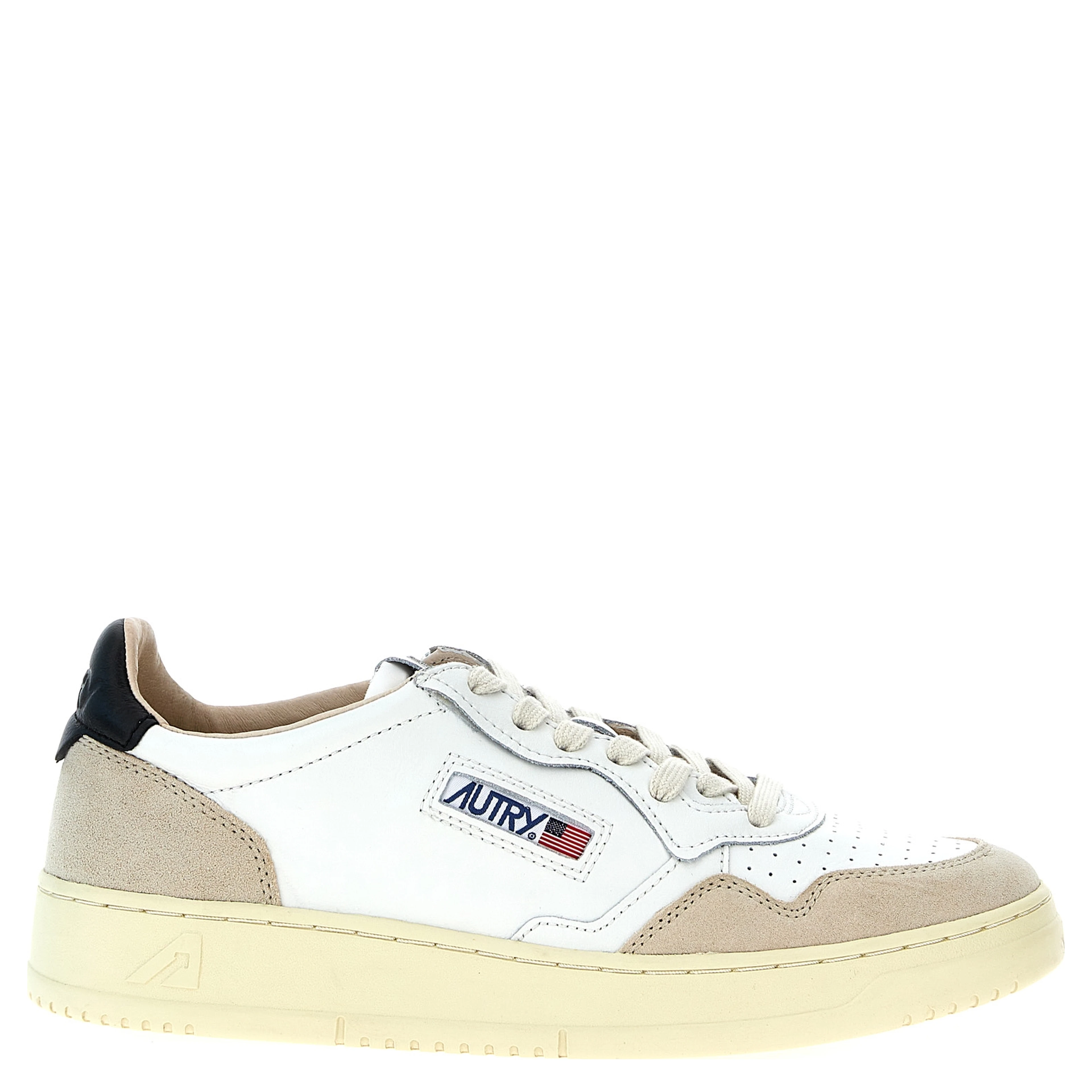 Multicolor Leather Low Top Sneakers