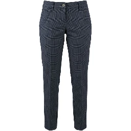 Blue Wool Women's Pants