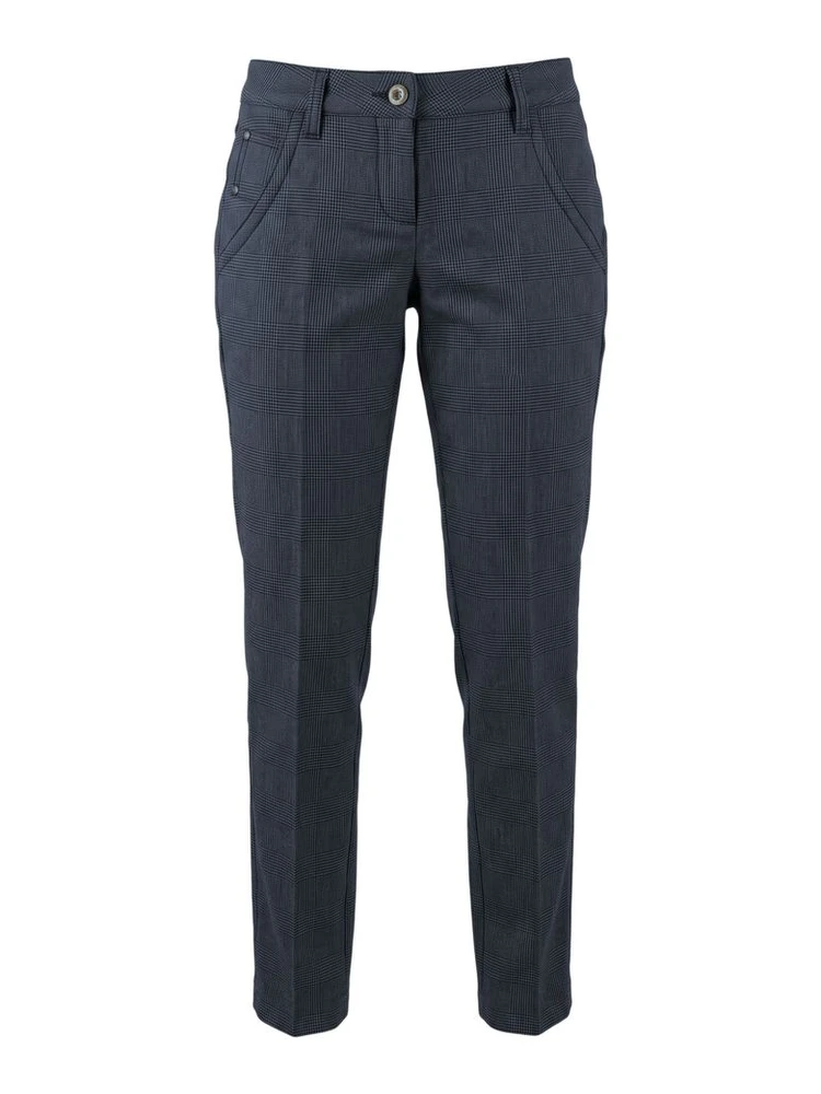 Blue Wool Women's Pants