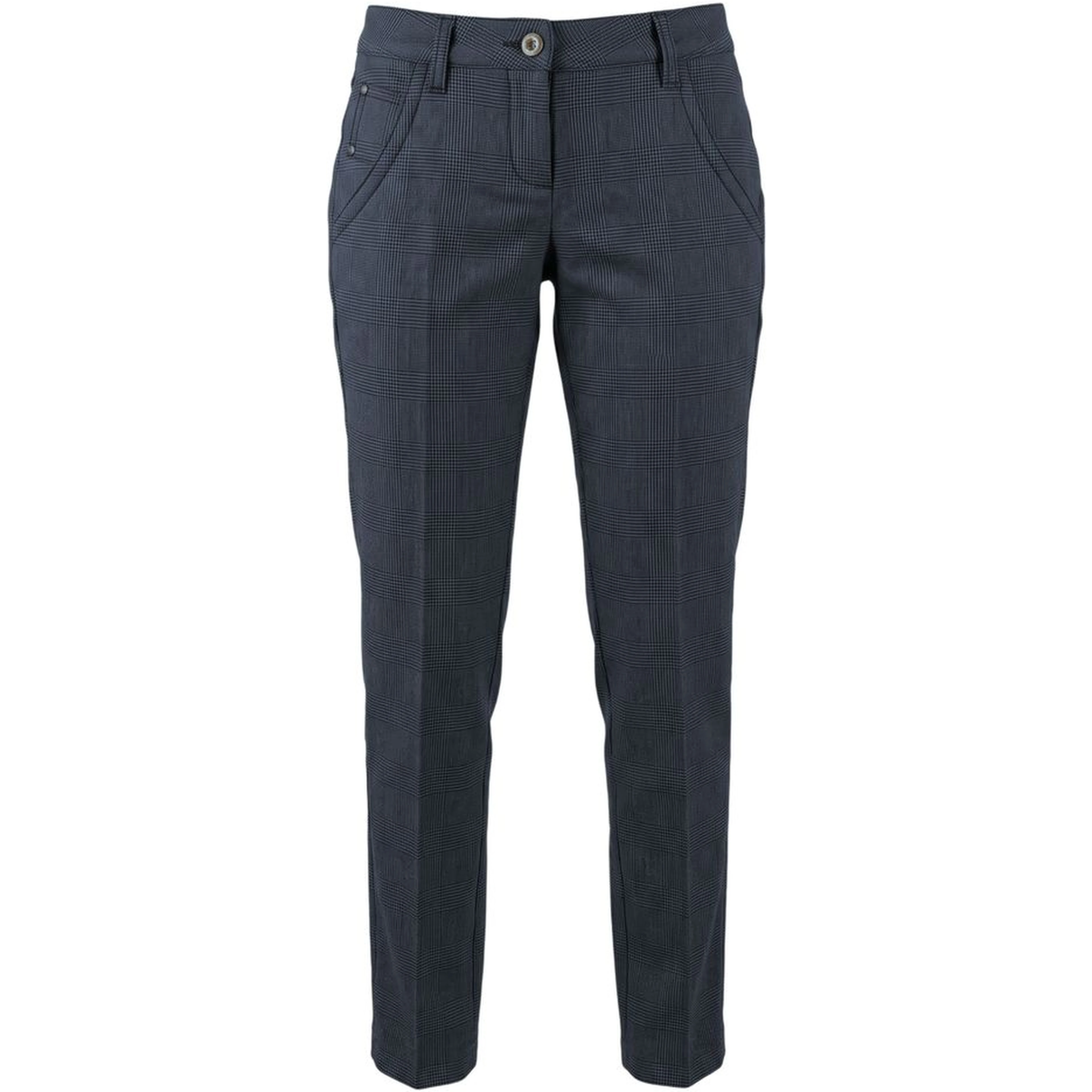 Blue Wool Women's Pants