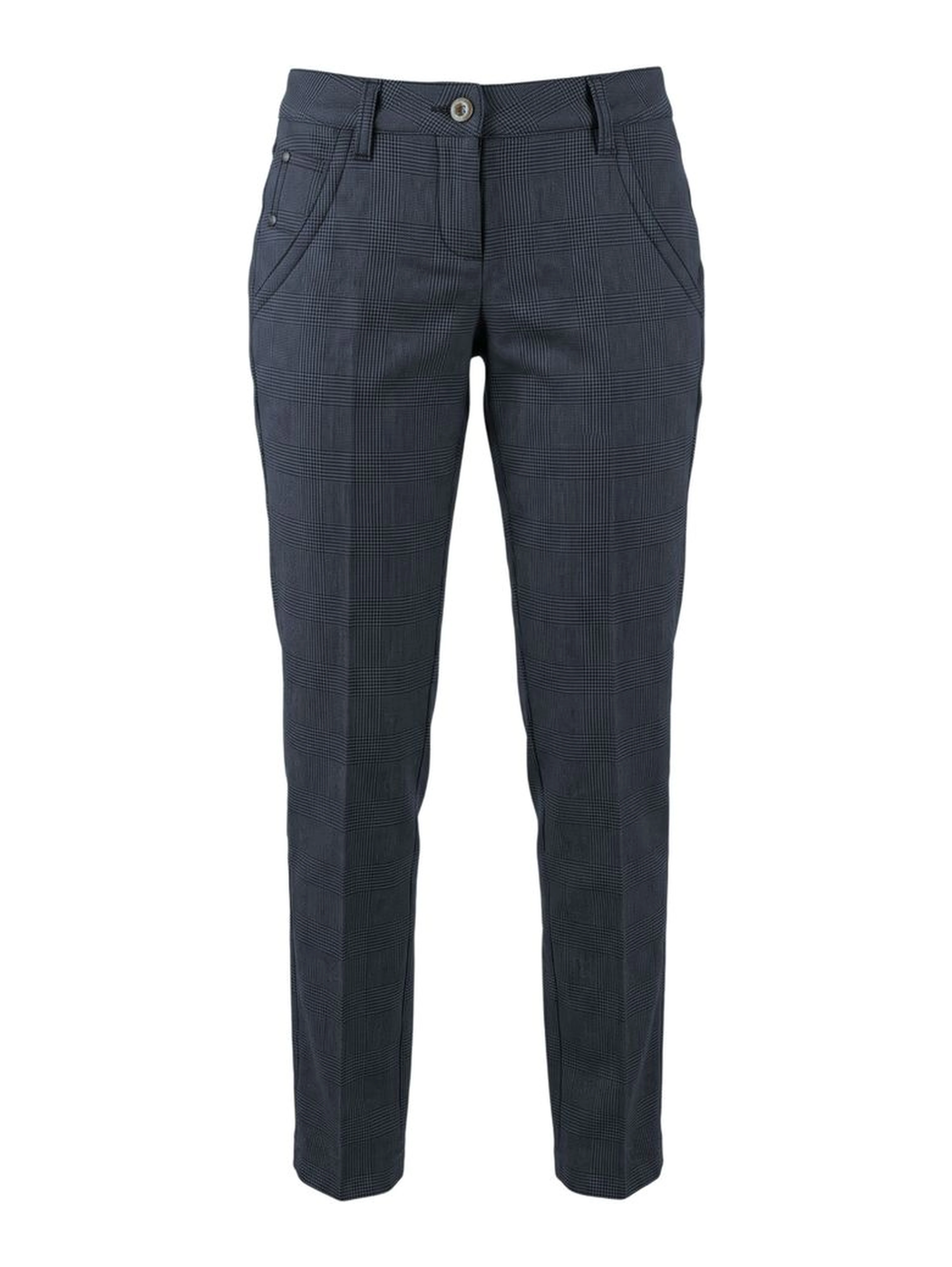 Blue Wool Women's Pants
