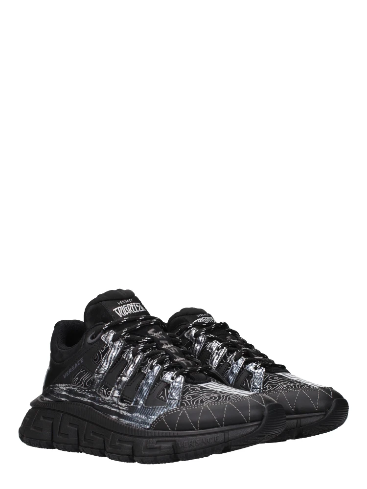 Black Fabric Athletic Sneakers alternative