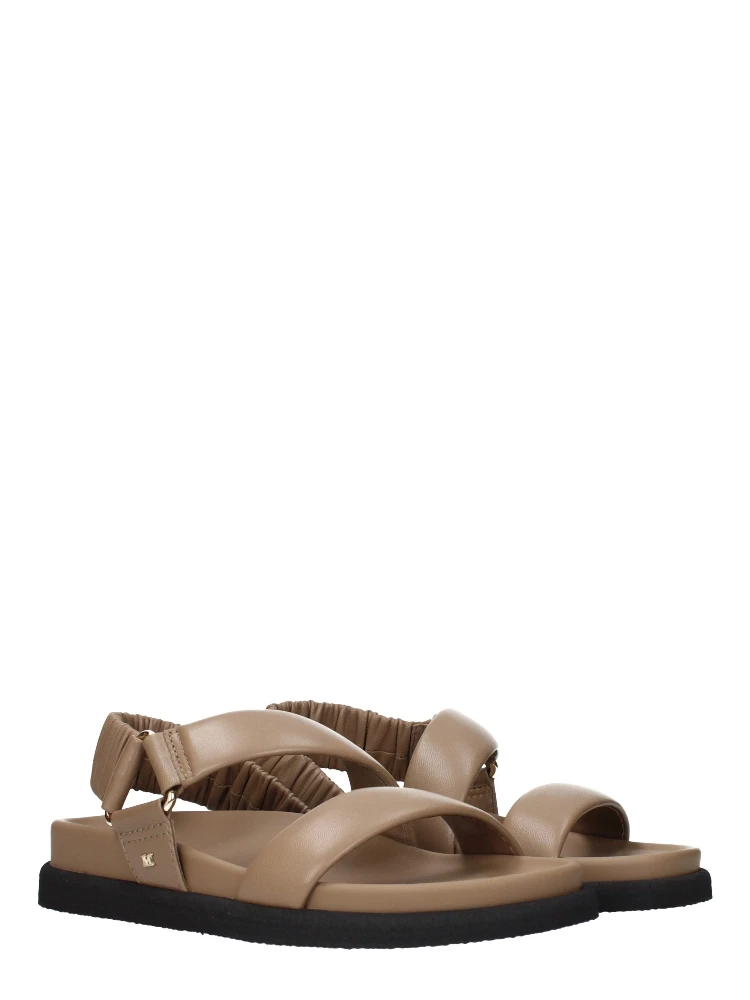 Brown Leather Flat Sandals alternative