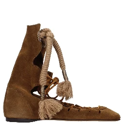 Brown Leather Ankle Boots
