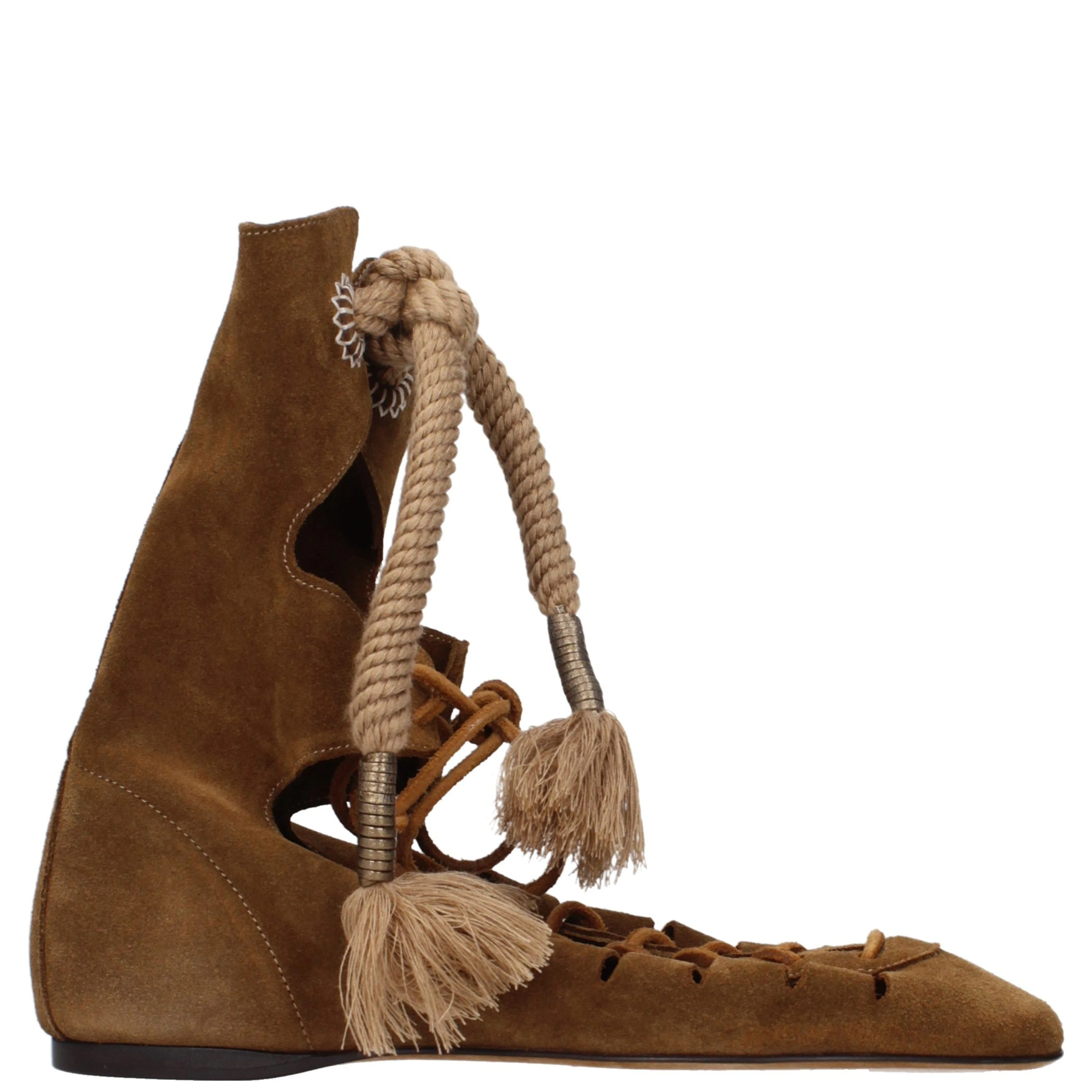 Brown Leather Ankle Boots