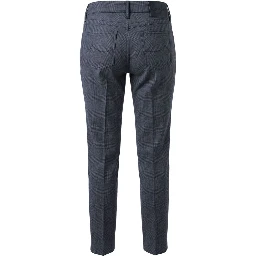 Blue Wool Women's Pants
