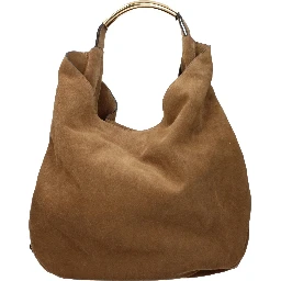 Brown Leather Shoulder Bag