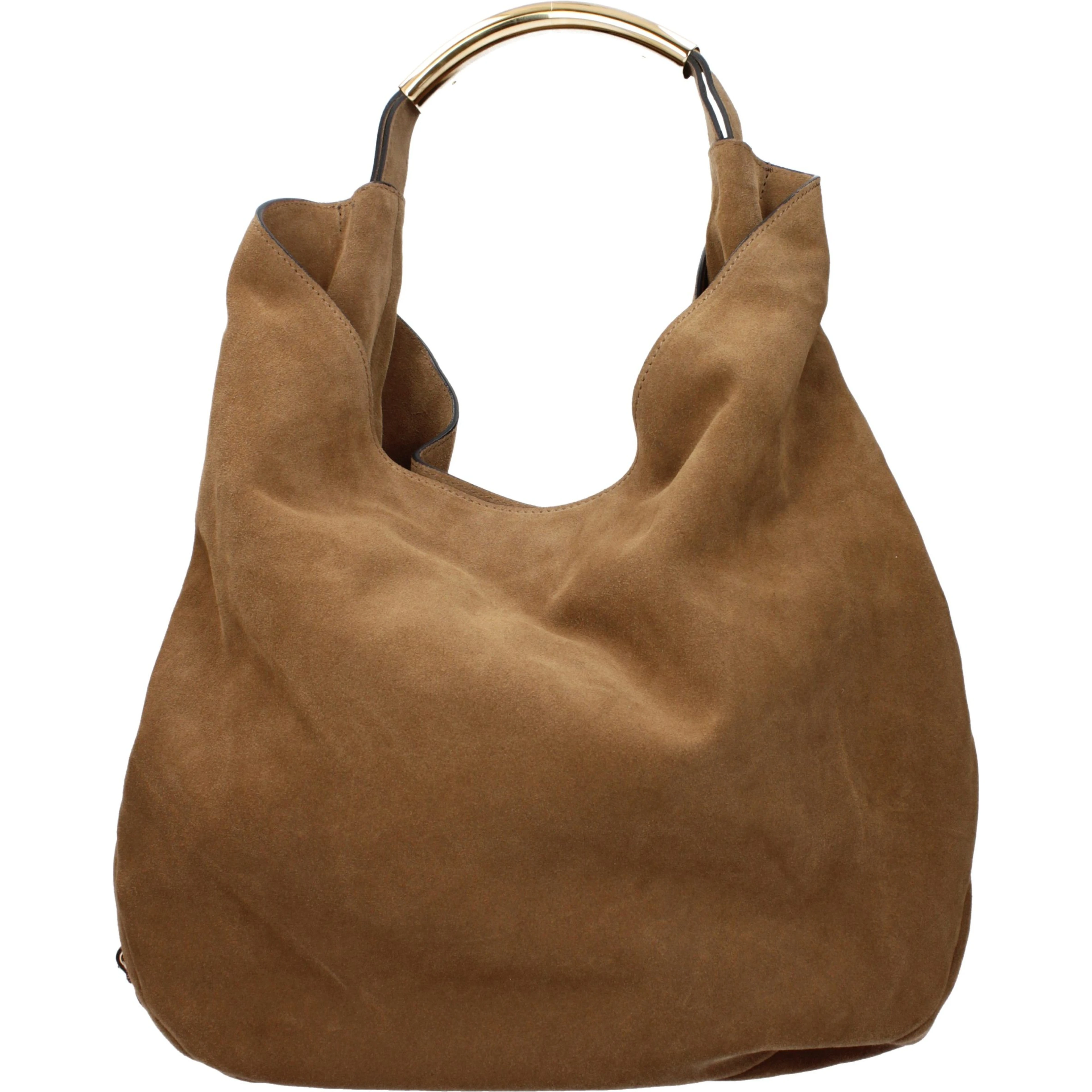 Brown Leather Shoulder Bag
