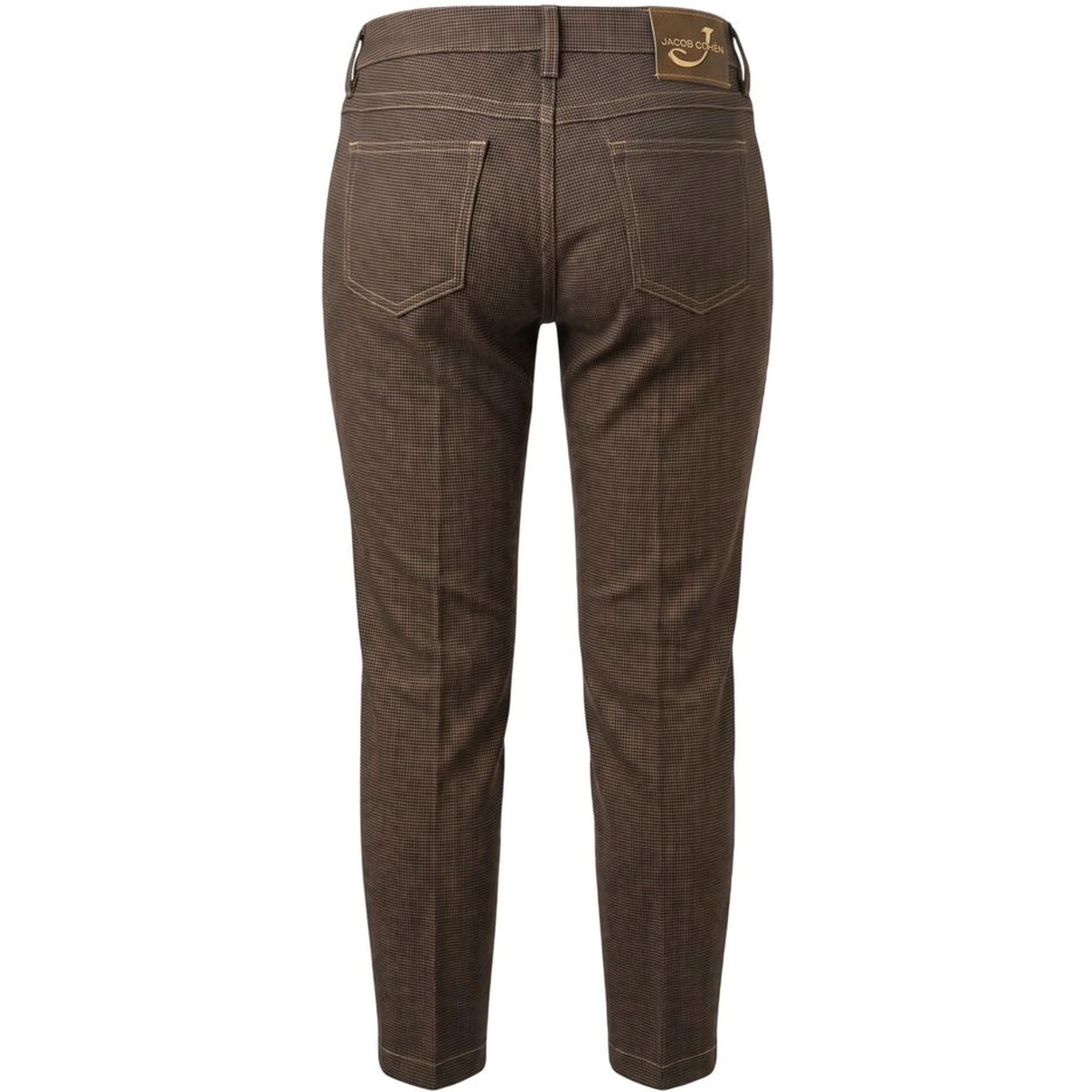 Brown Wool Women Pants