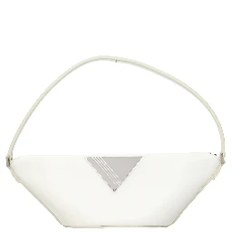 White Leather Handbag