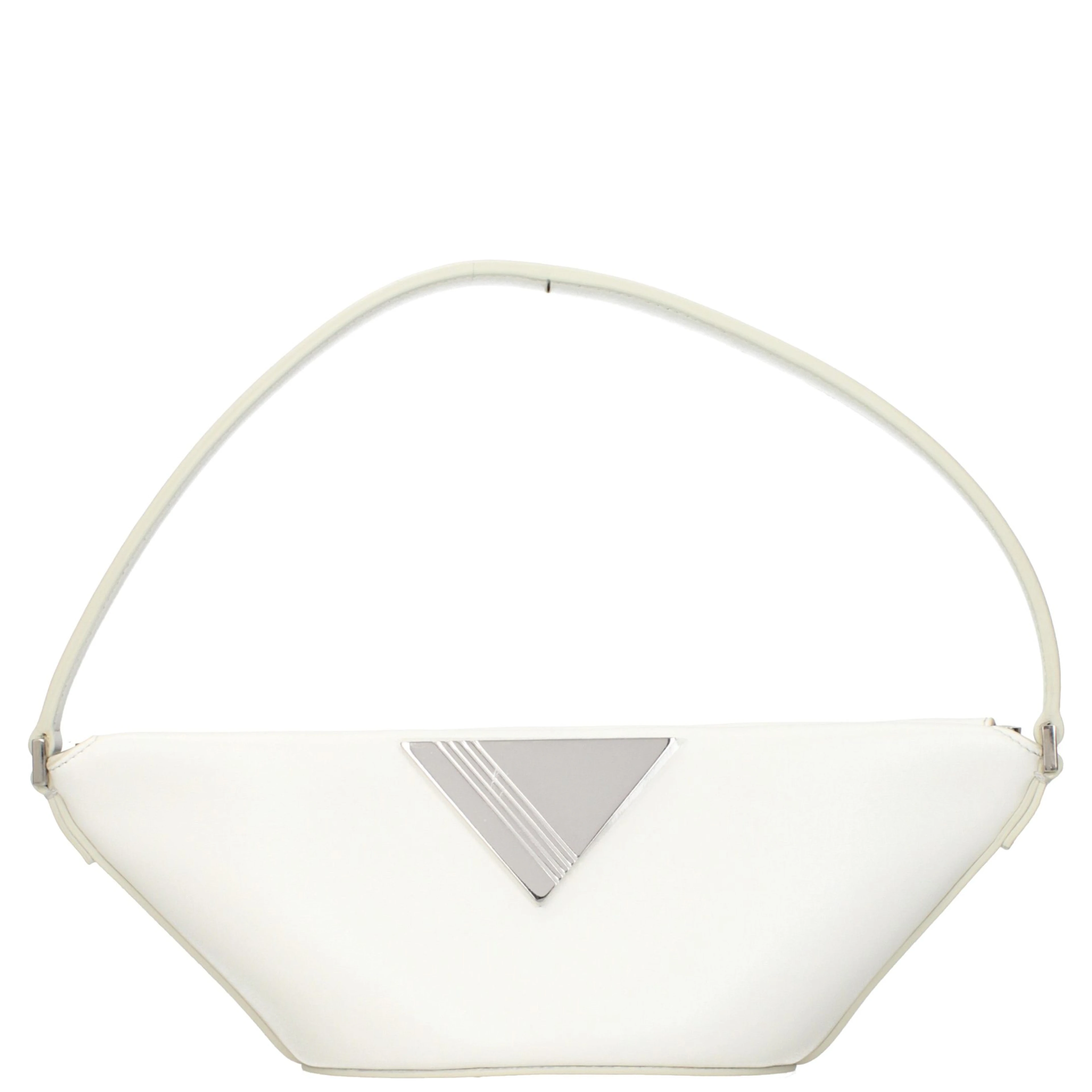 White Leather Handbag