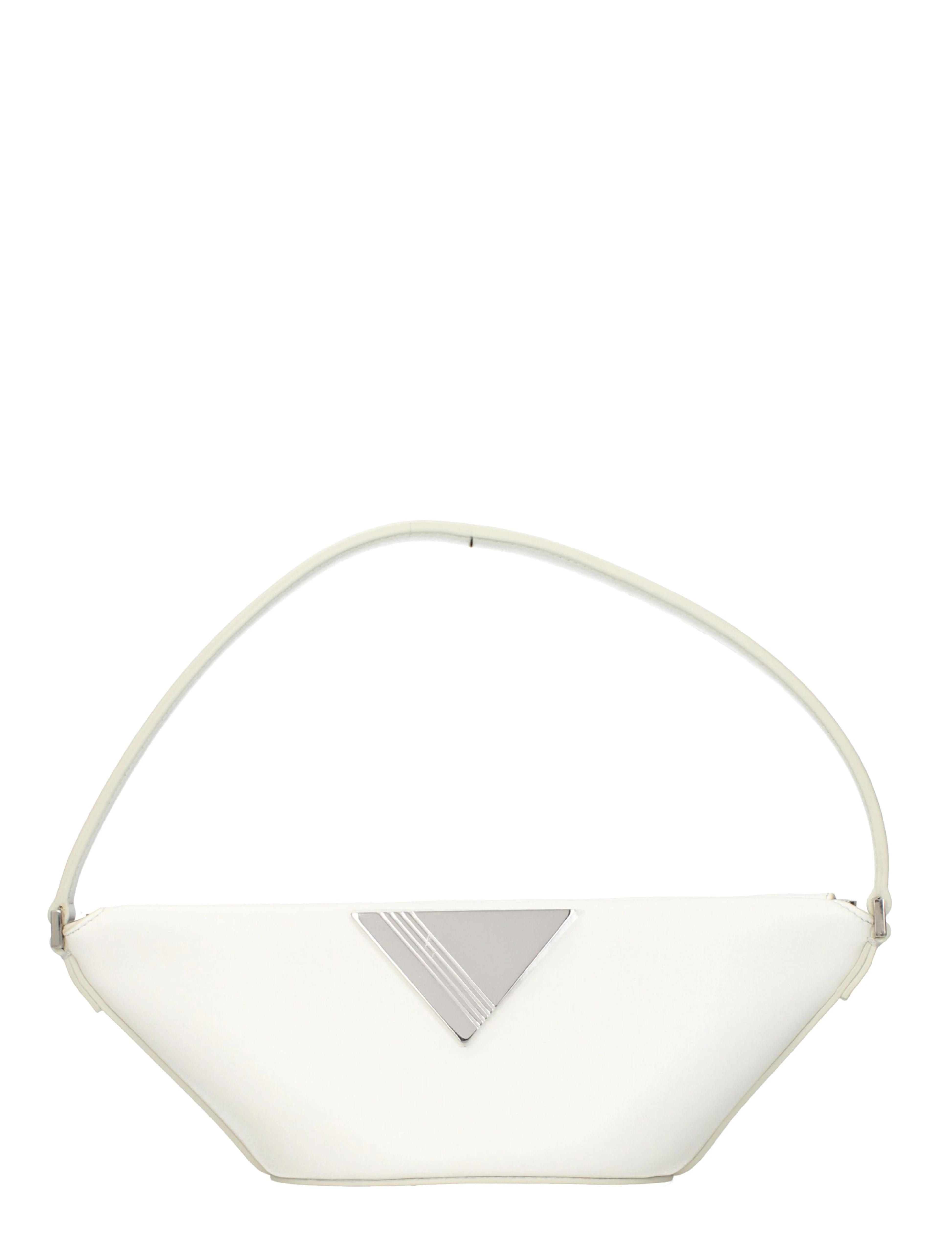 White Leather Handbag