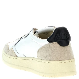 Multicolor Leather Low Top Sneakers