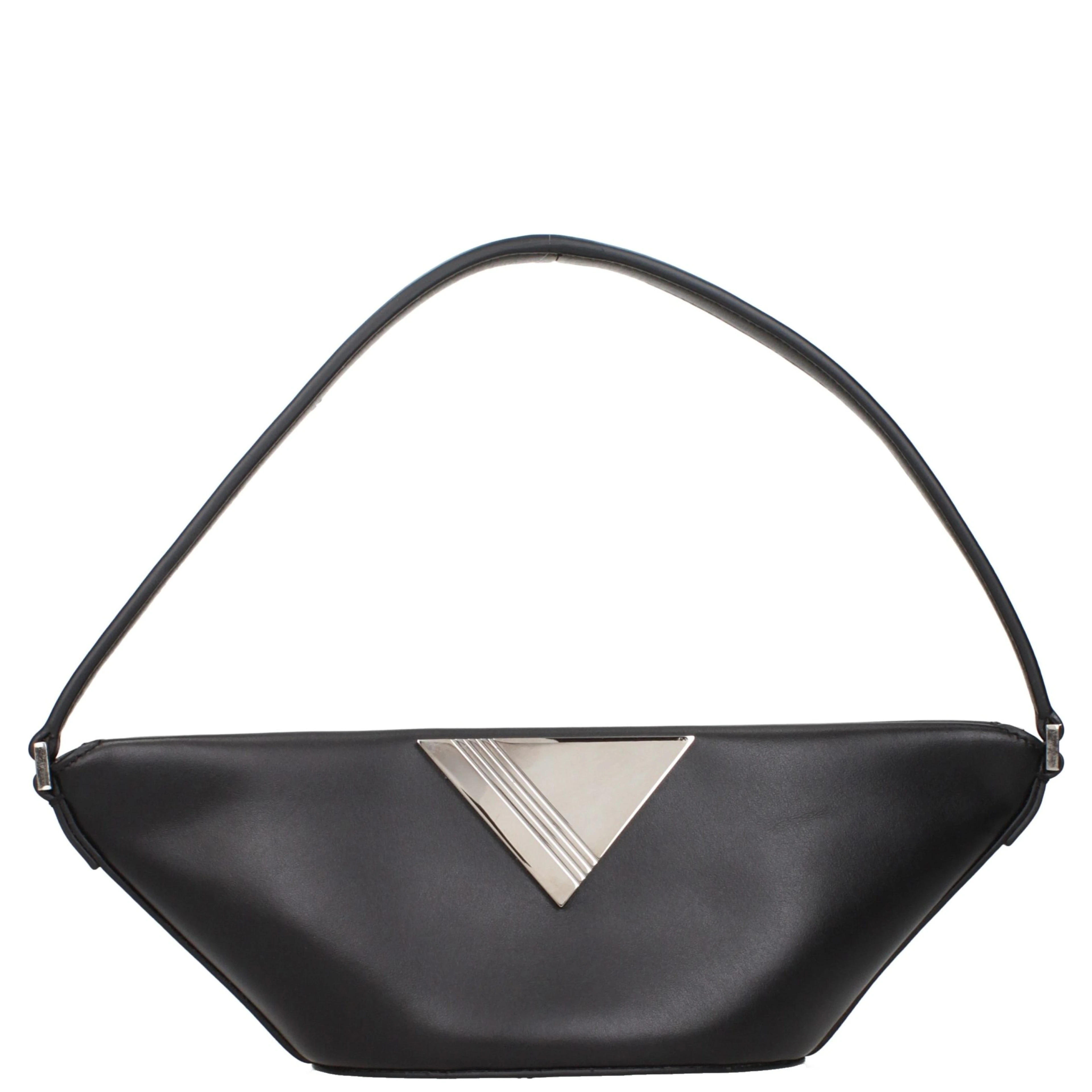 Black Leather Handbag