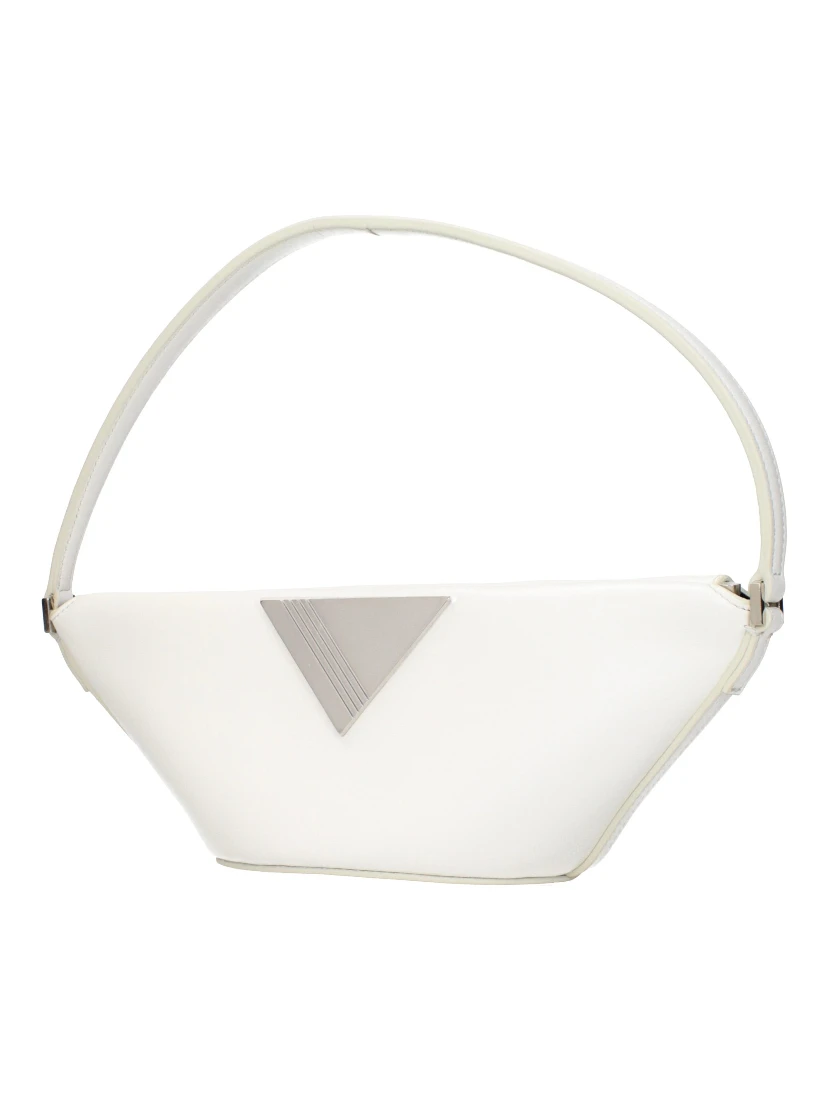 White Leather Handbag