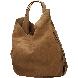 Brown Leather Shoulder Bag