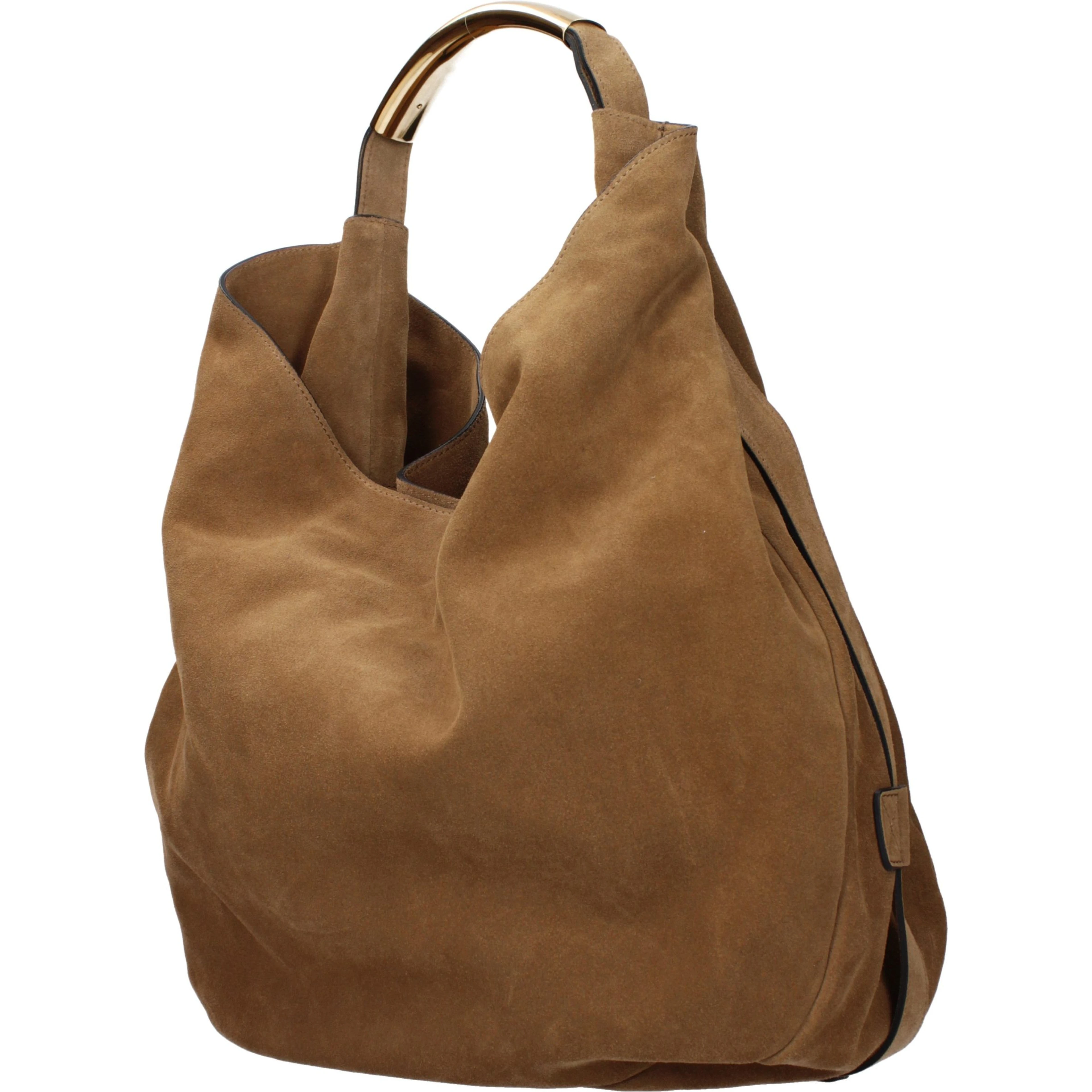 Brown Leather Shoulder Bag