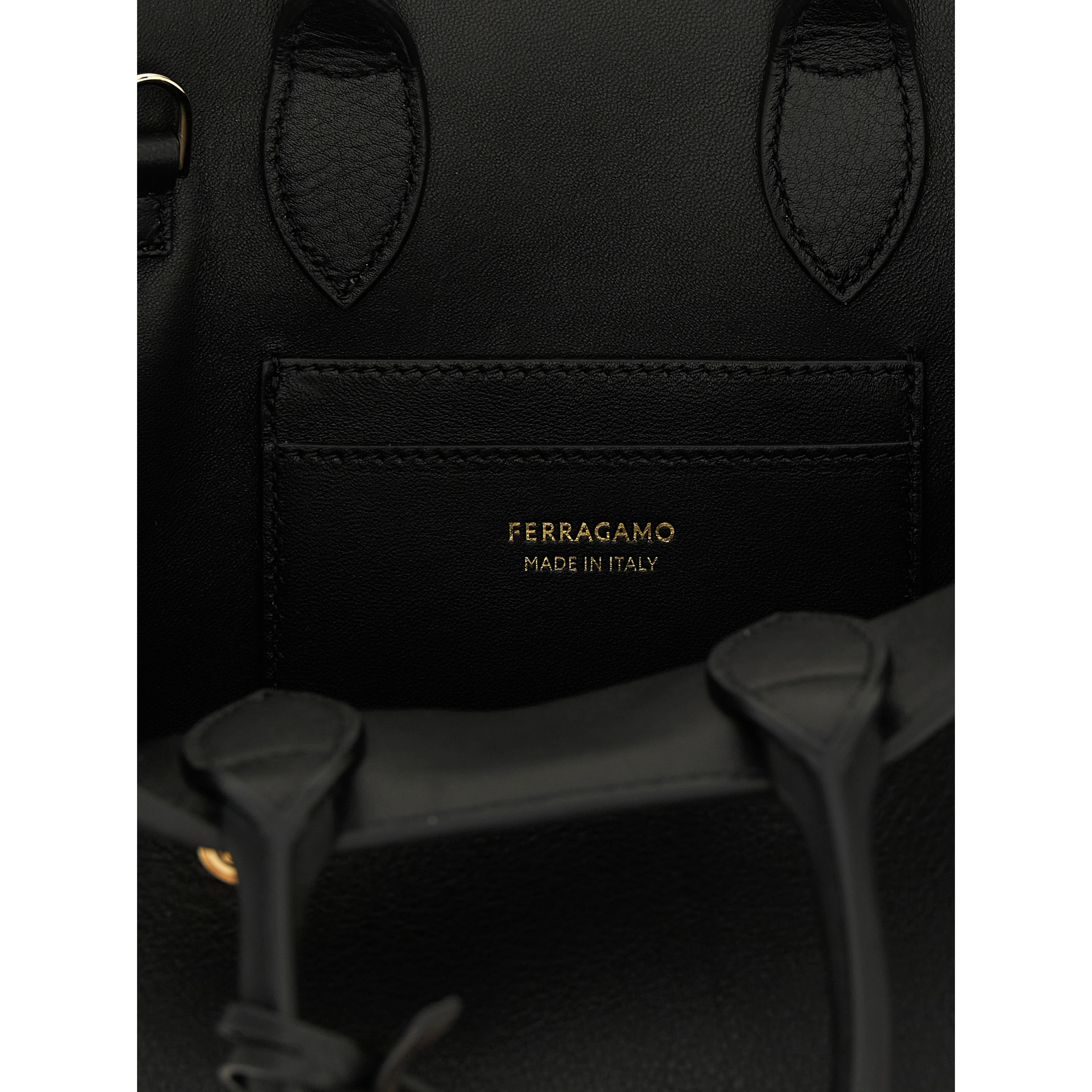 Black Calfskin Handbag