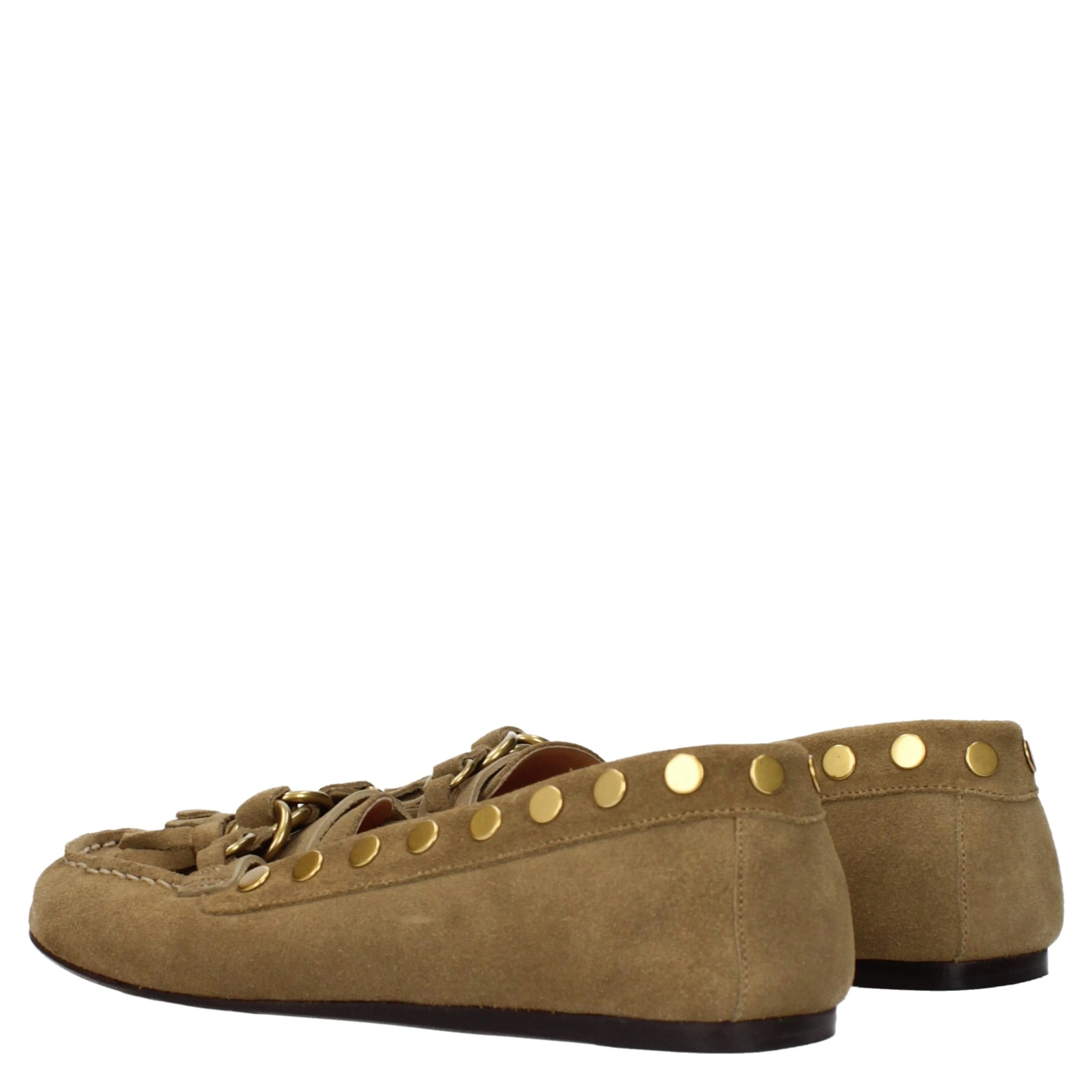 Brown Leather Slip-On Loafers