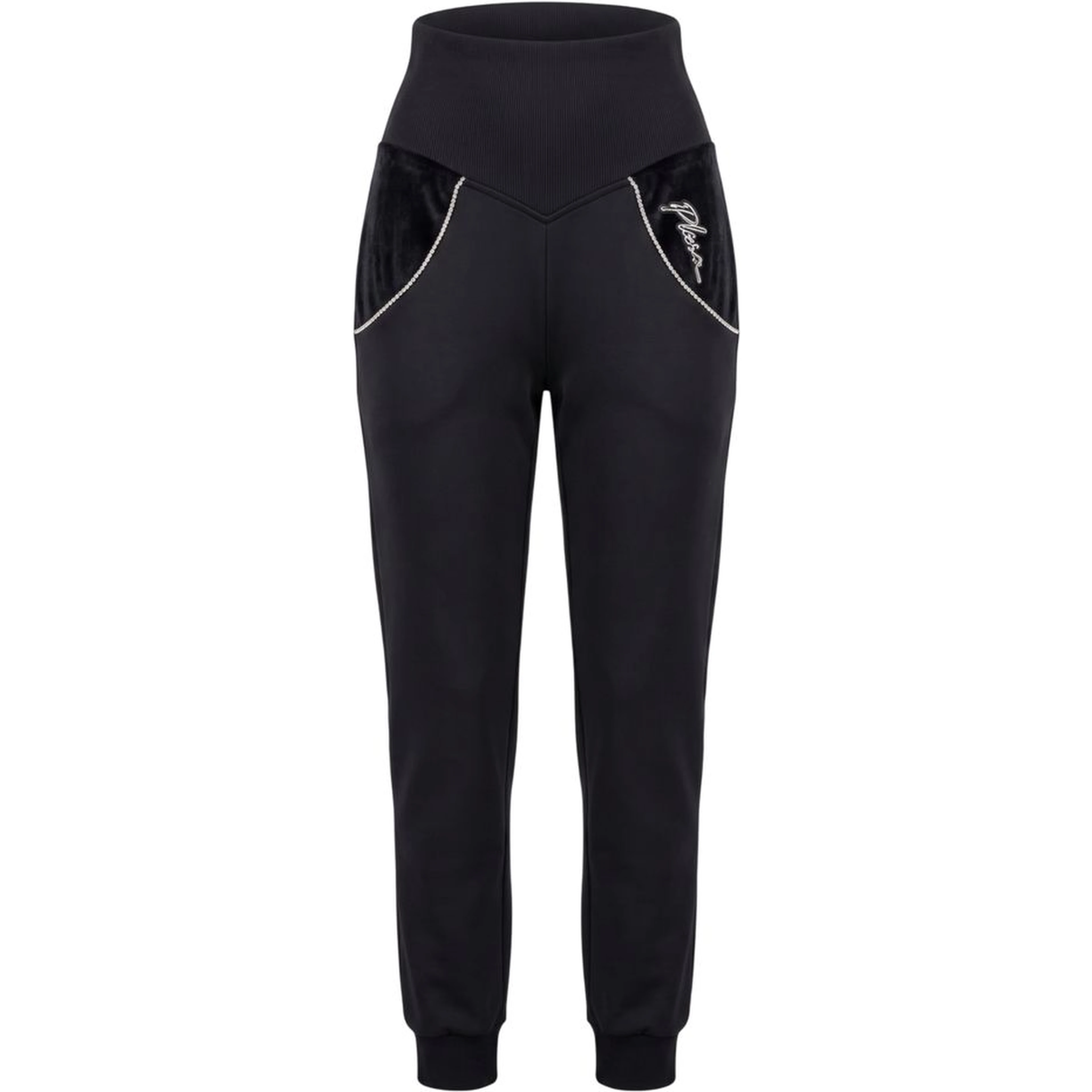 Black Cotton Women's Sweatpant