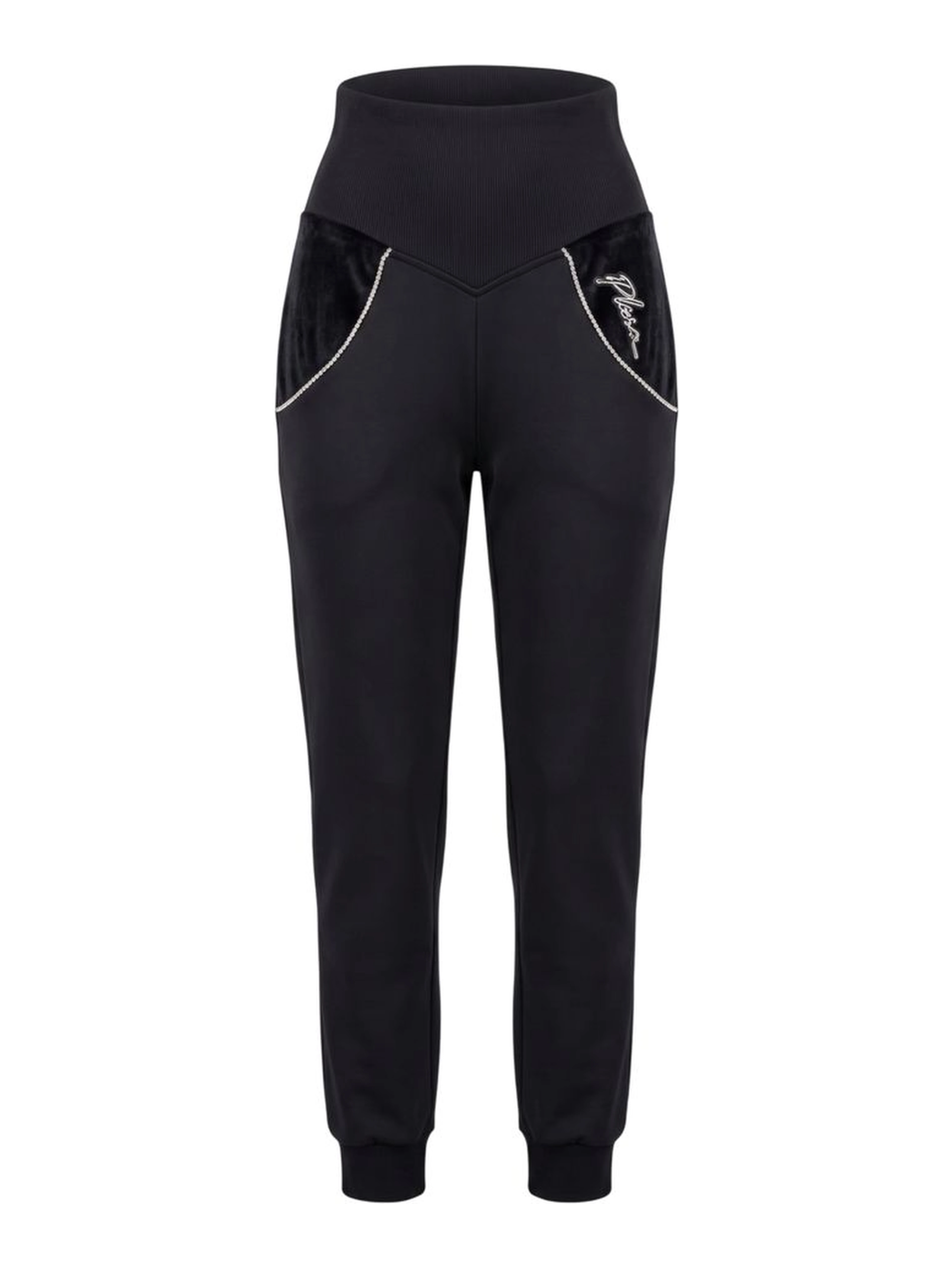 Black Cotton Women's Sweatpant