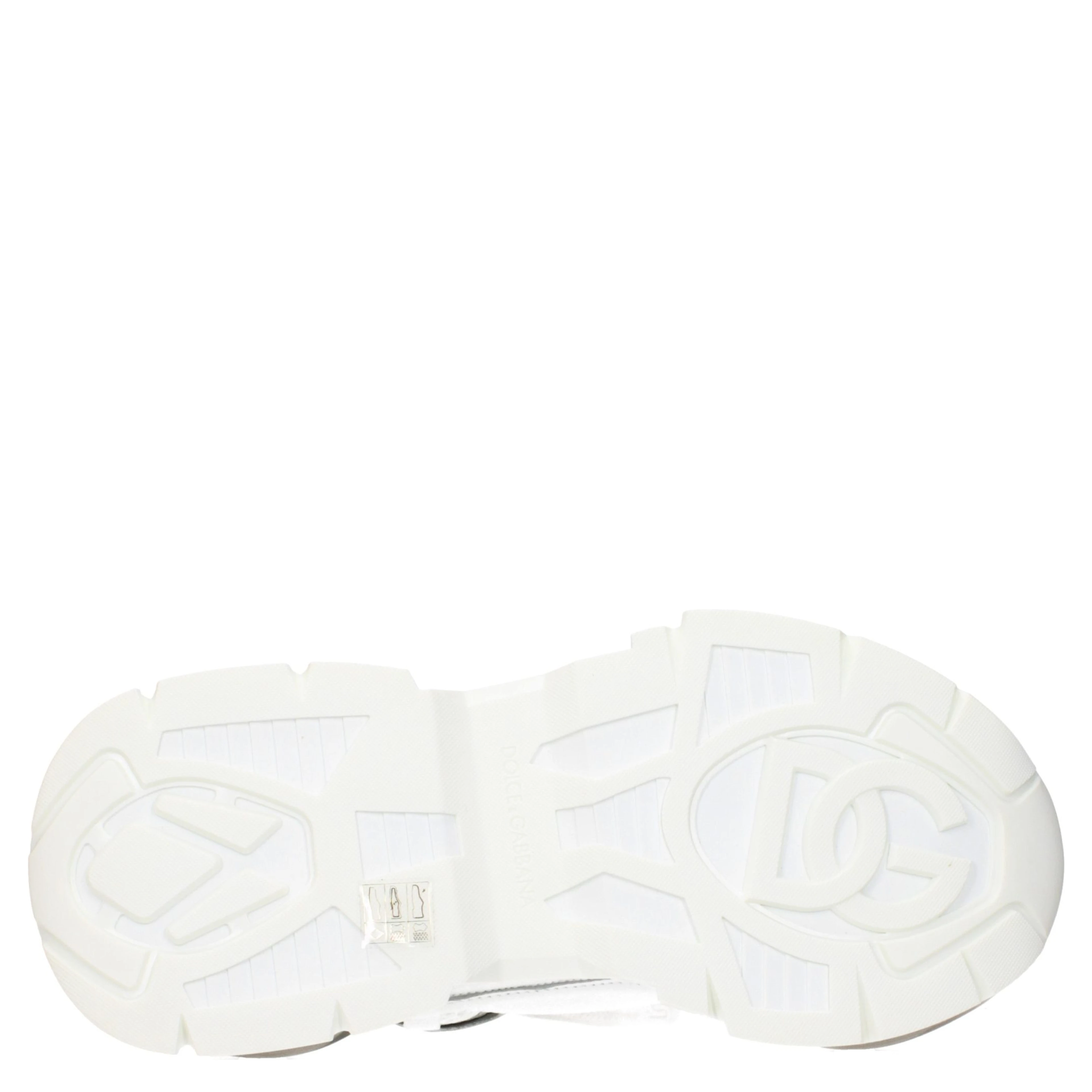 White Fabric Athletic Sneakers