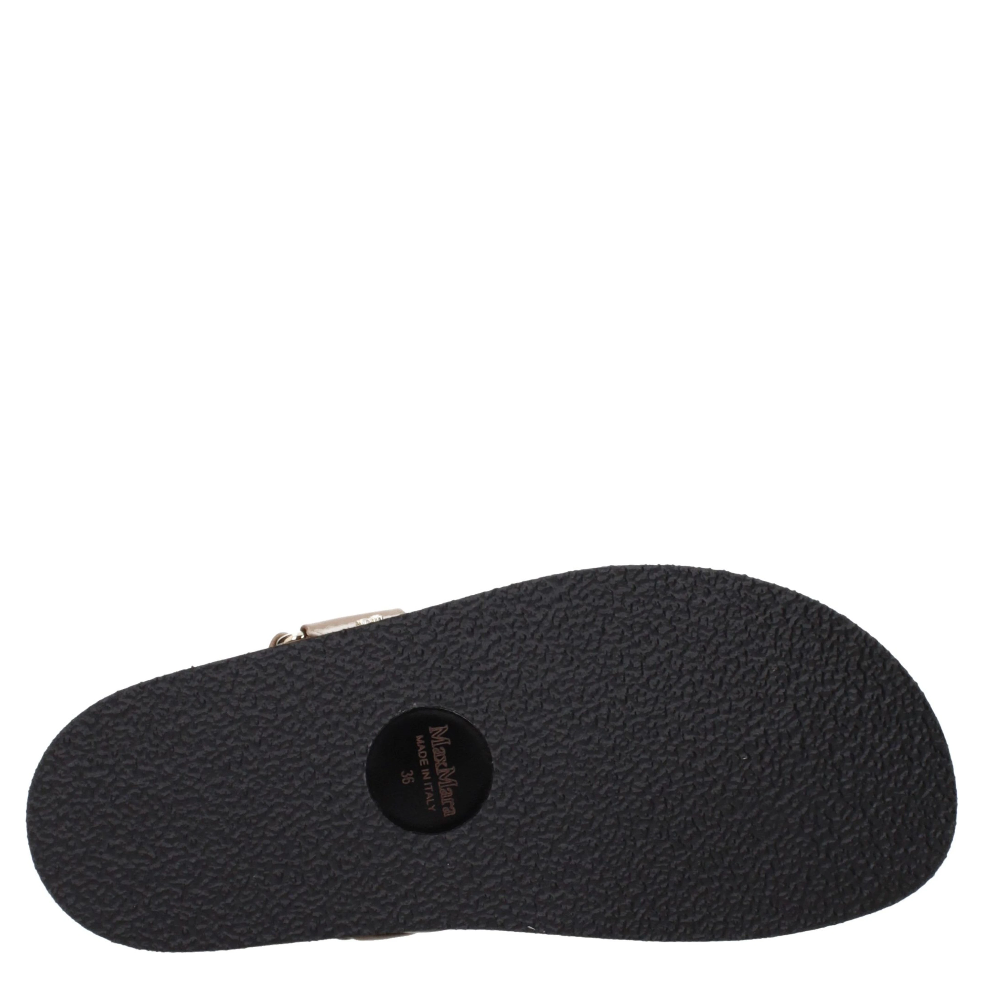 Brown Leather Flat Sandals