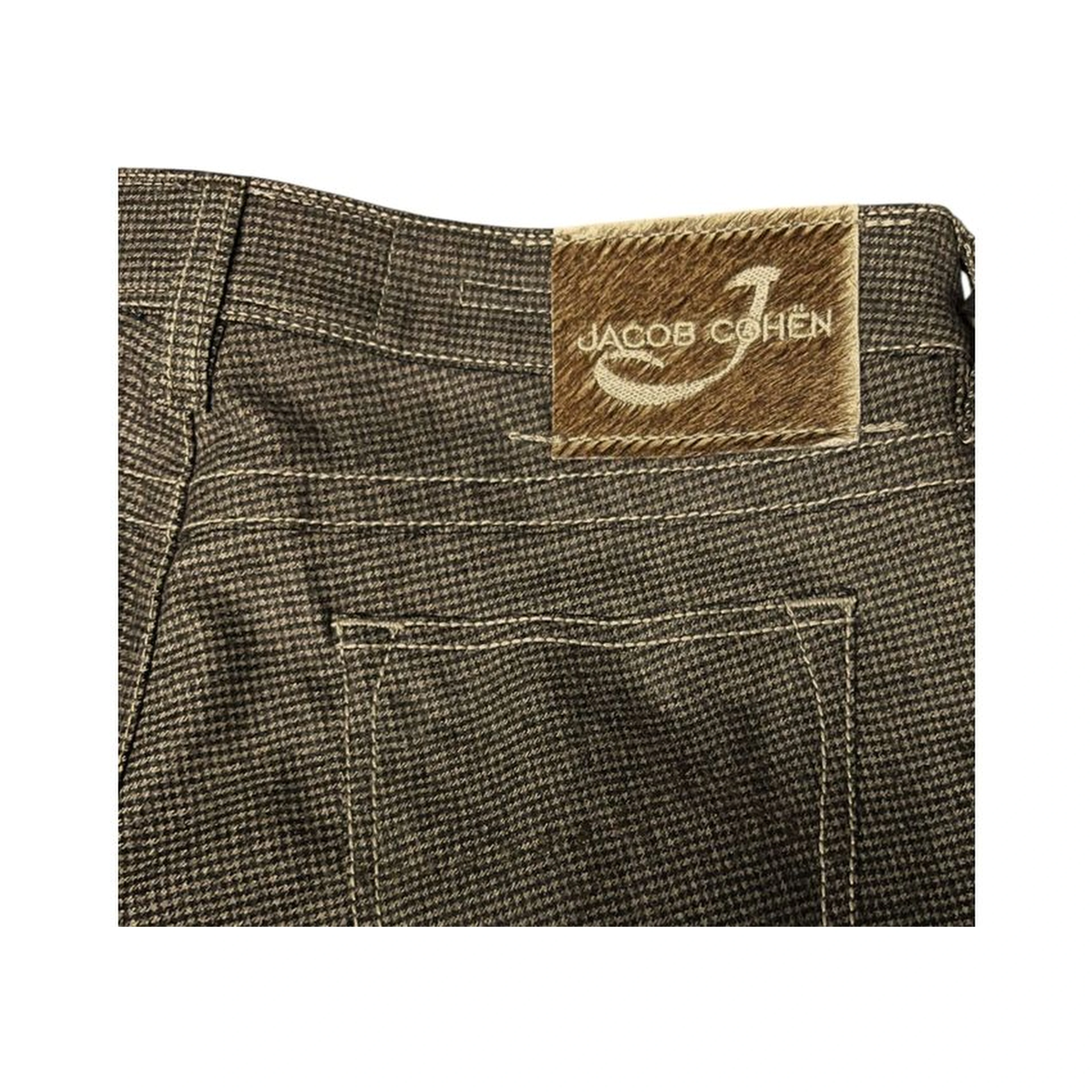 Brown Wool Women Pants