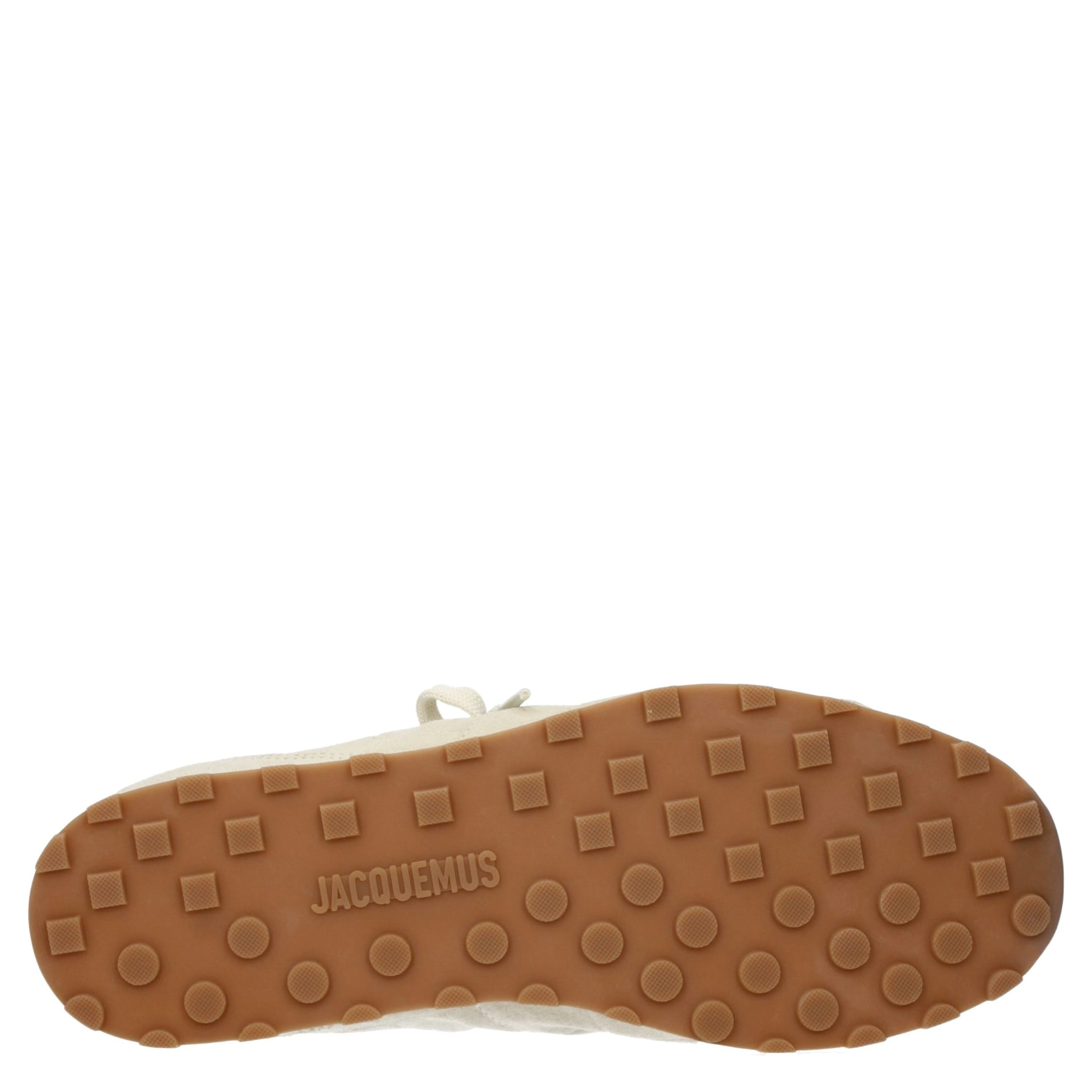 Beige Leather Sneakers