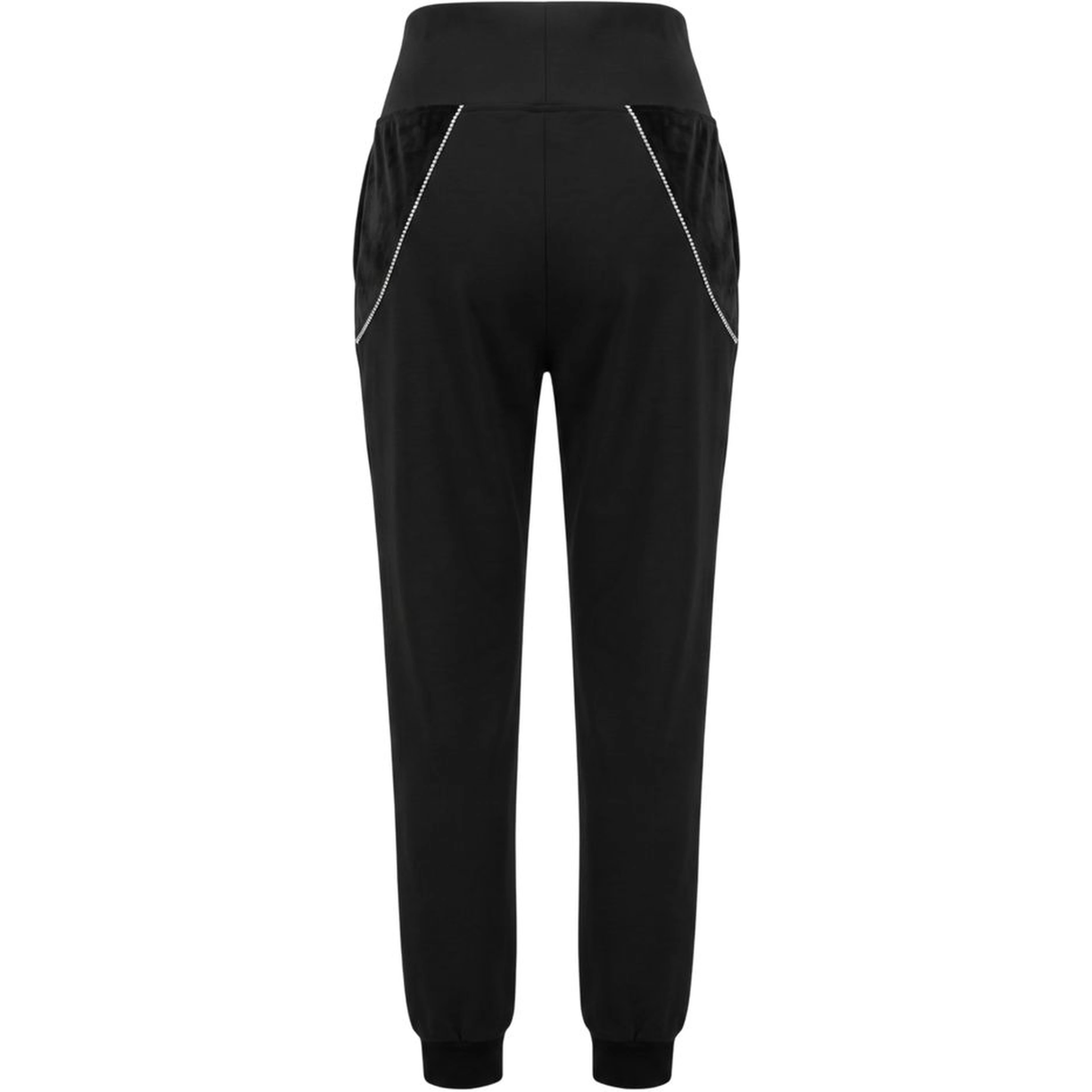 Black Cotton Women's Sweatpant