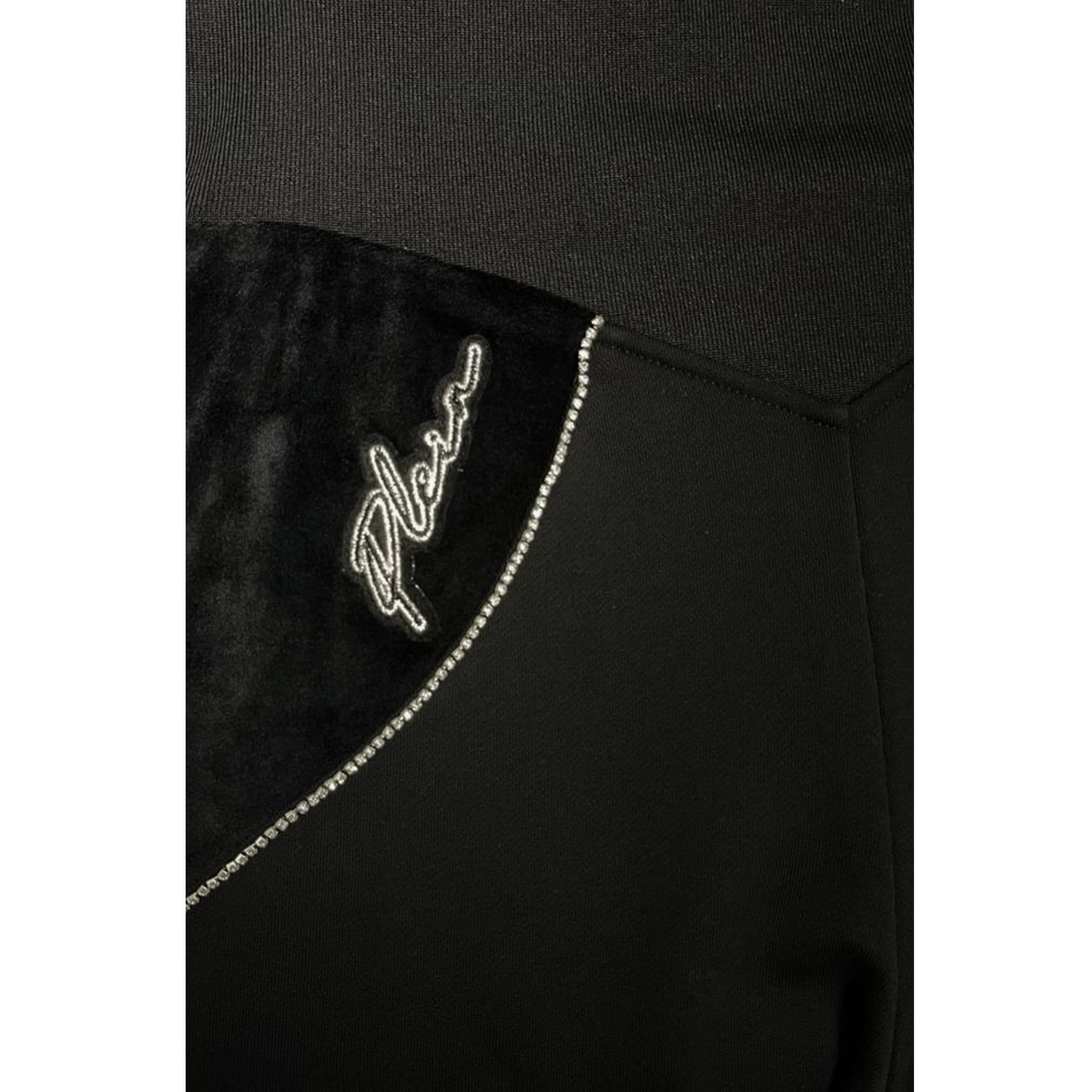 Black Cotton Women's Sweatpant