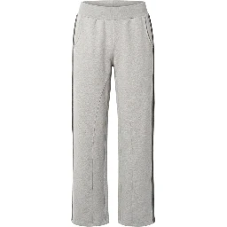 Grey Cotton Women's Pants