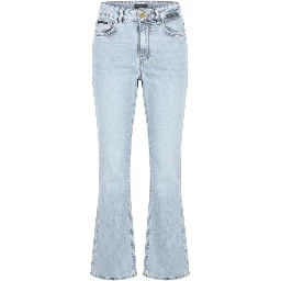 Blue Cotton Women's Jeans