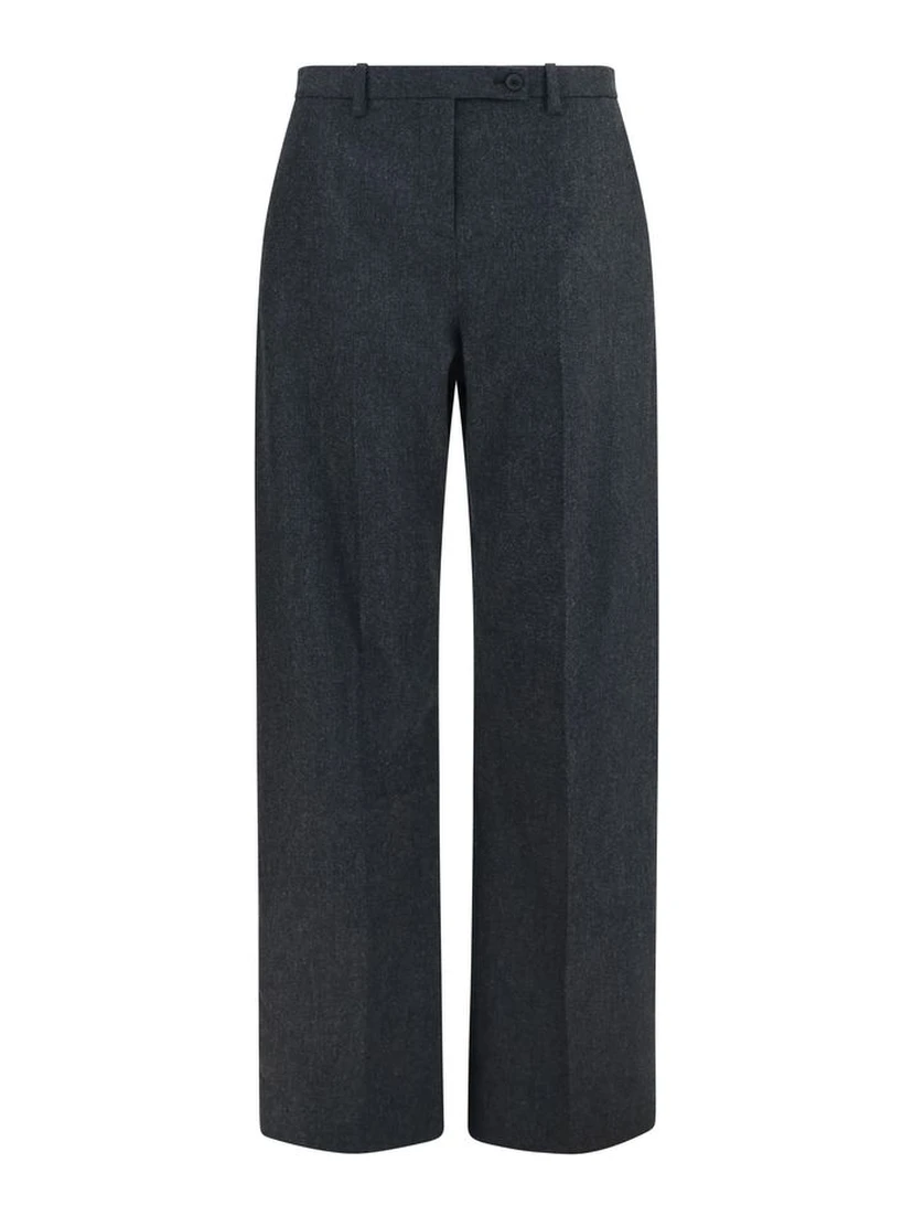 Gray Wool Oves Aries Dress Pants