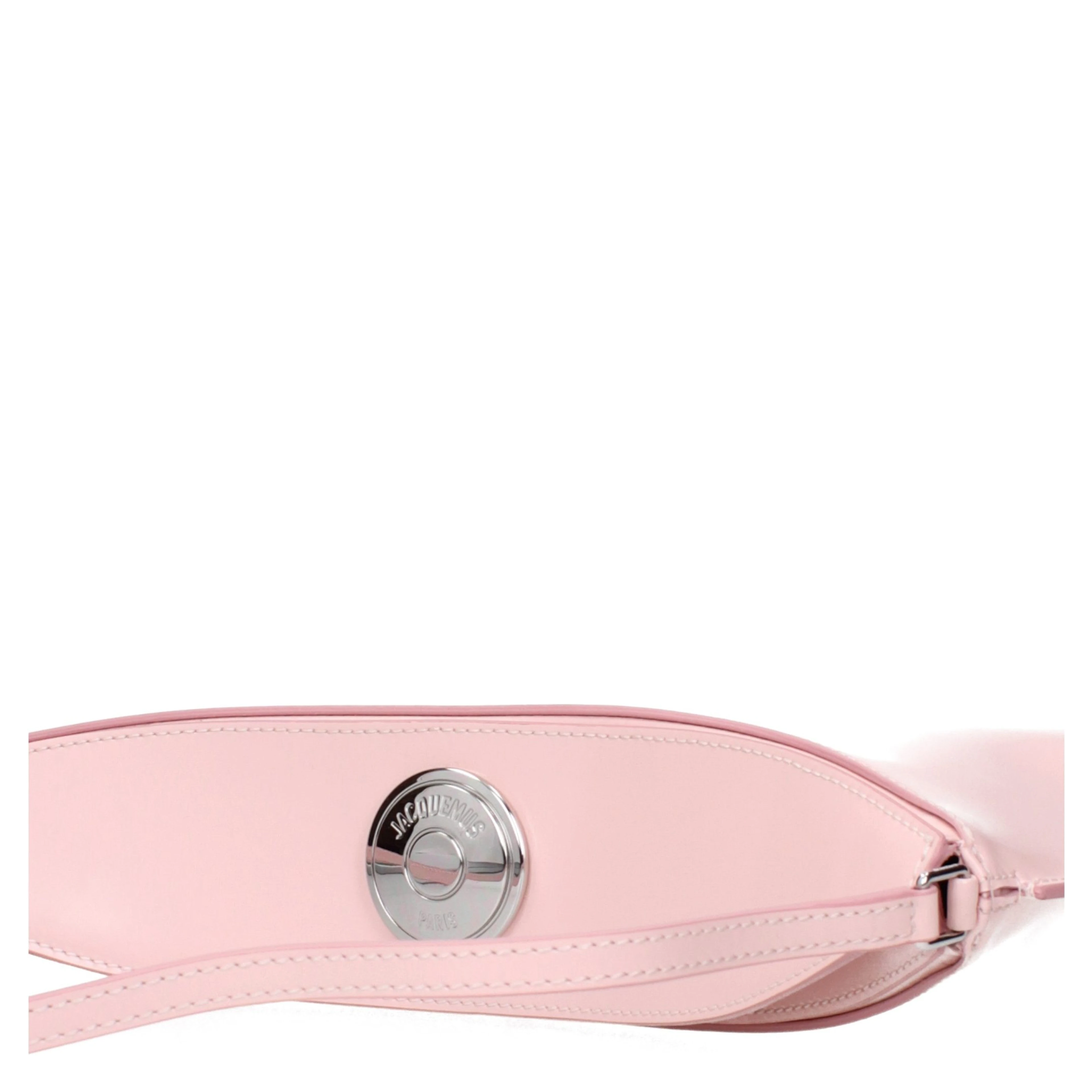Pink Leather Shoulder Bag