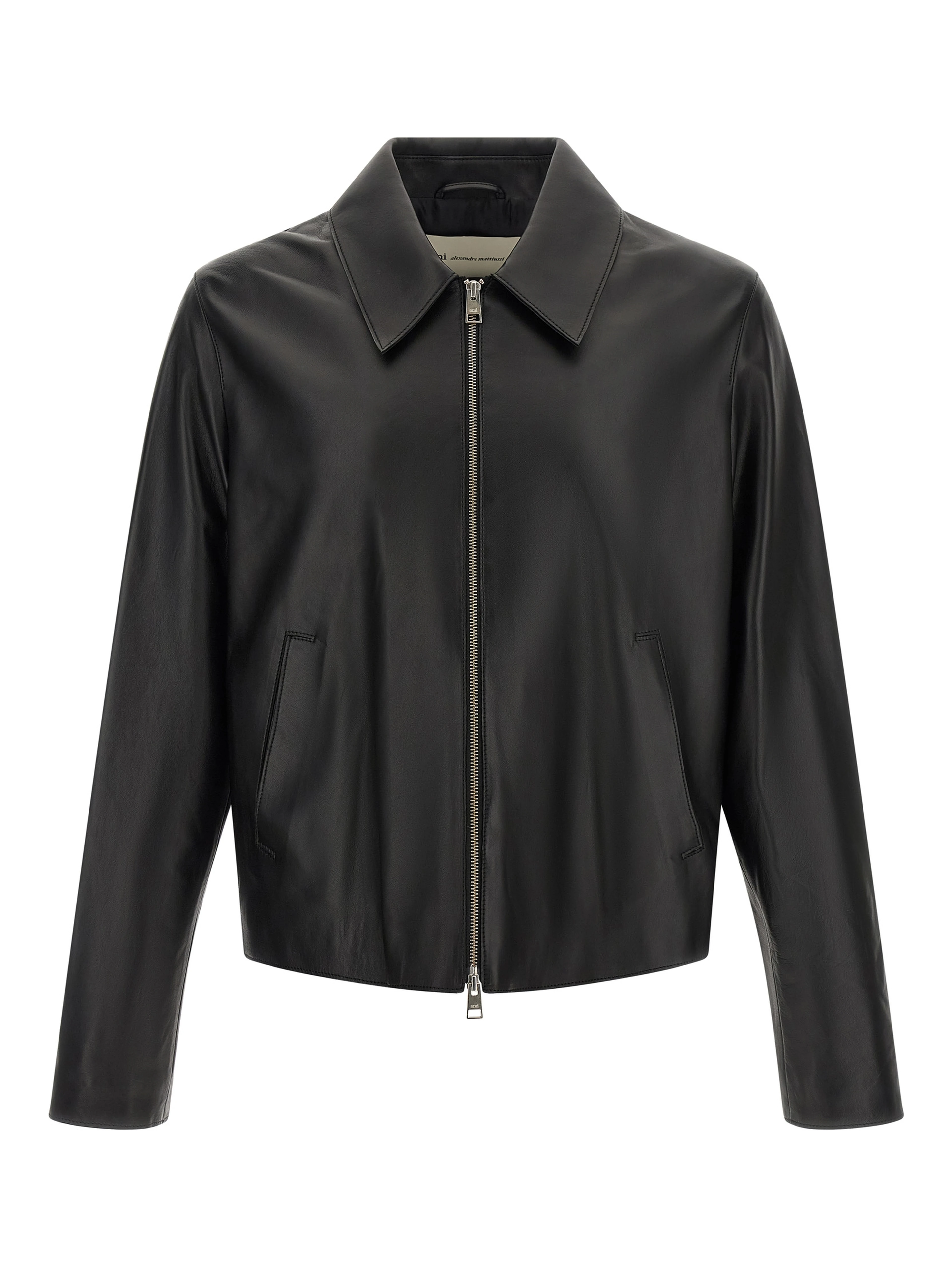 Black Lamb Leather Leather Jacket