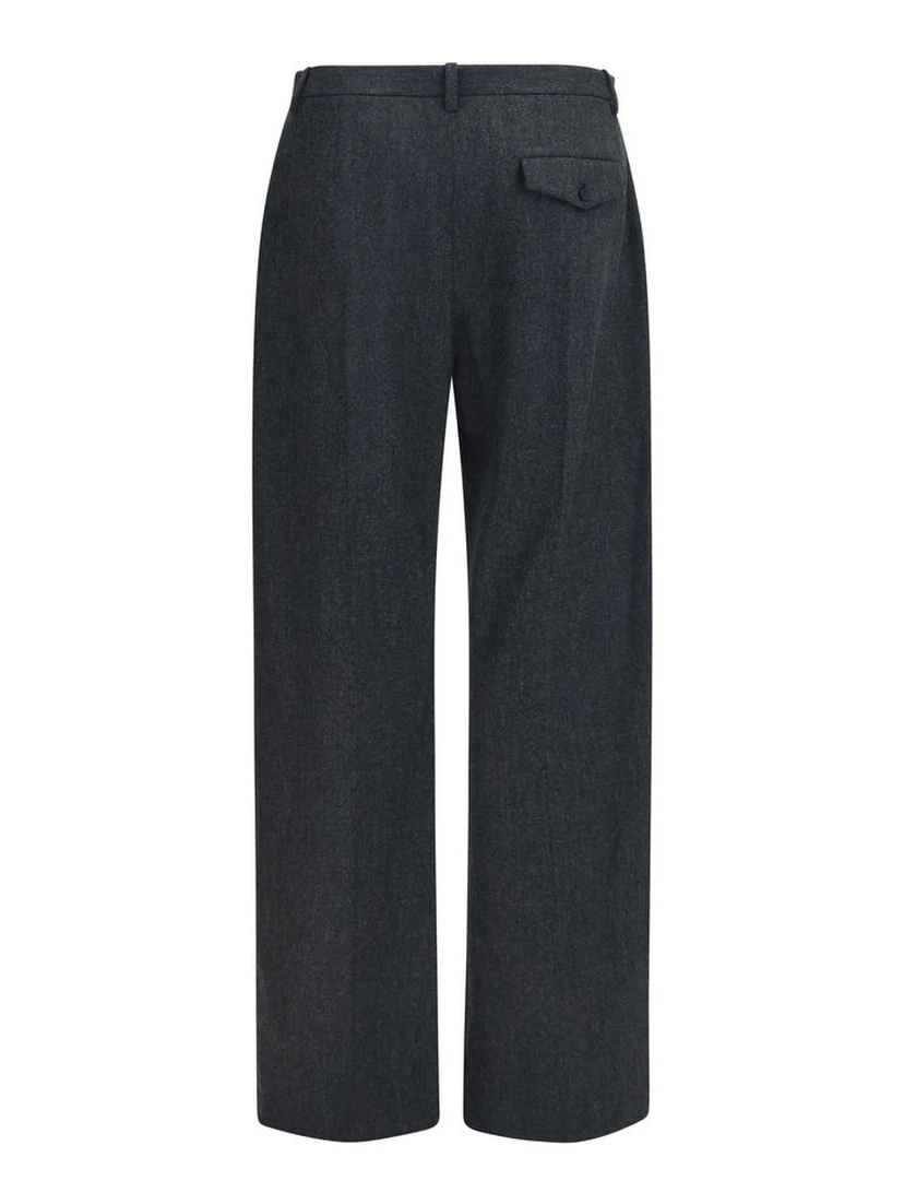 Gray Wool Oves Aries Dress Pants