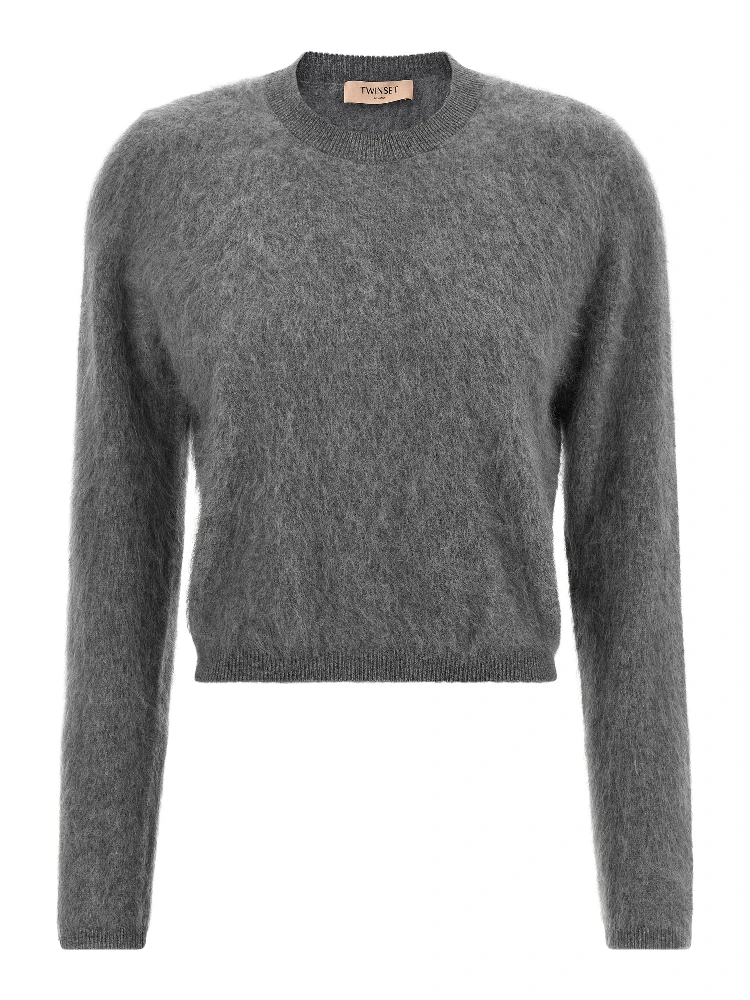 Gray Wool Cardigan