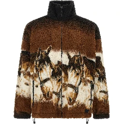 Brown Polyethylene Sweatshirt