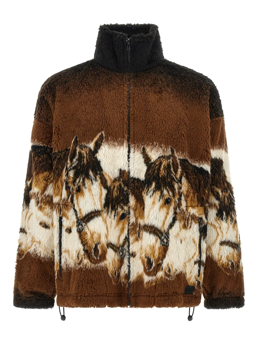 Brown Polyethylene Sweatshirt