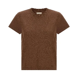 Brown Cotton T-Shirt