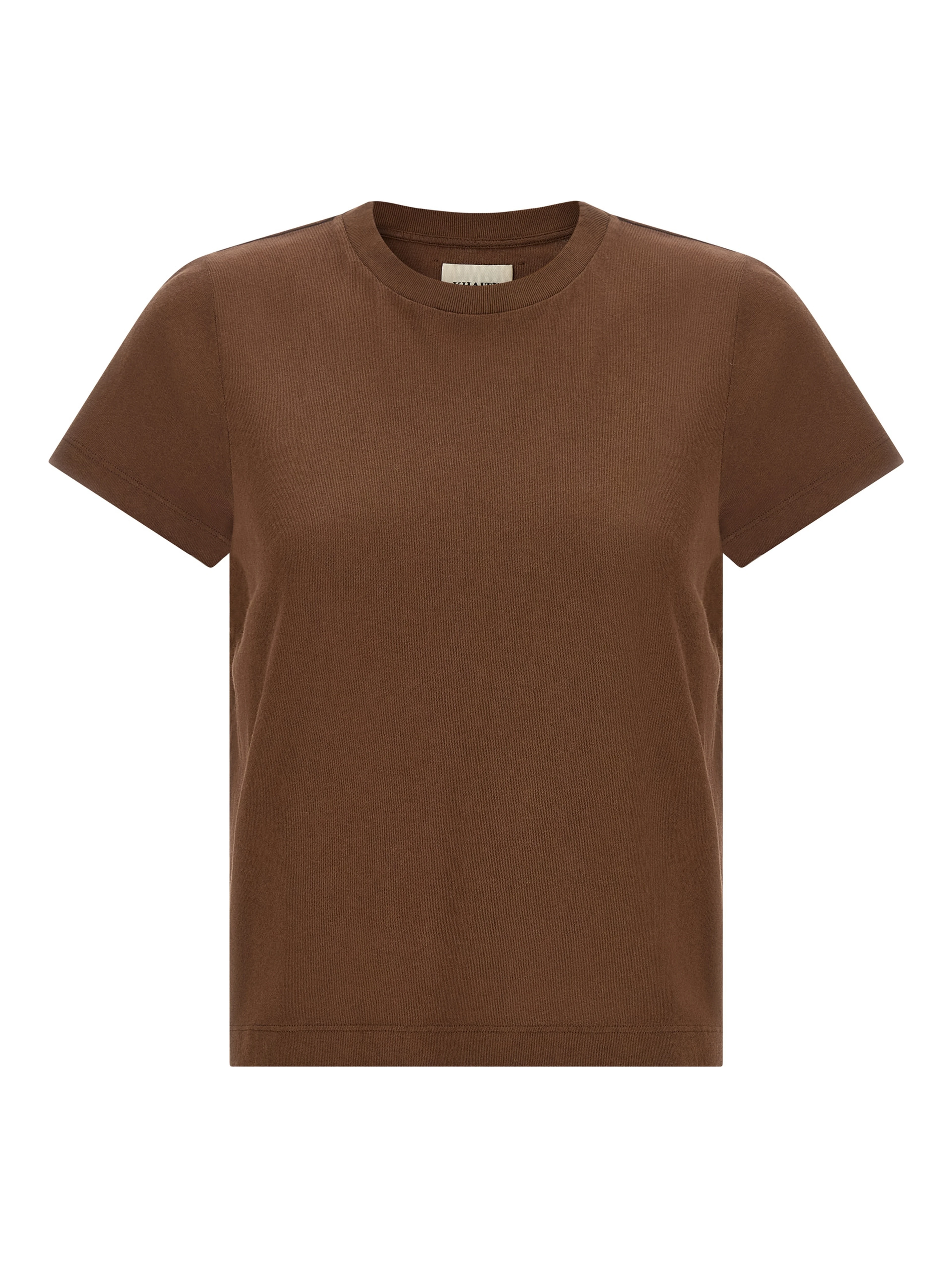 Brown Cotton T-Shirt