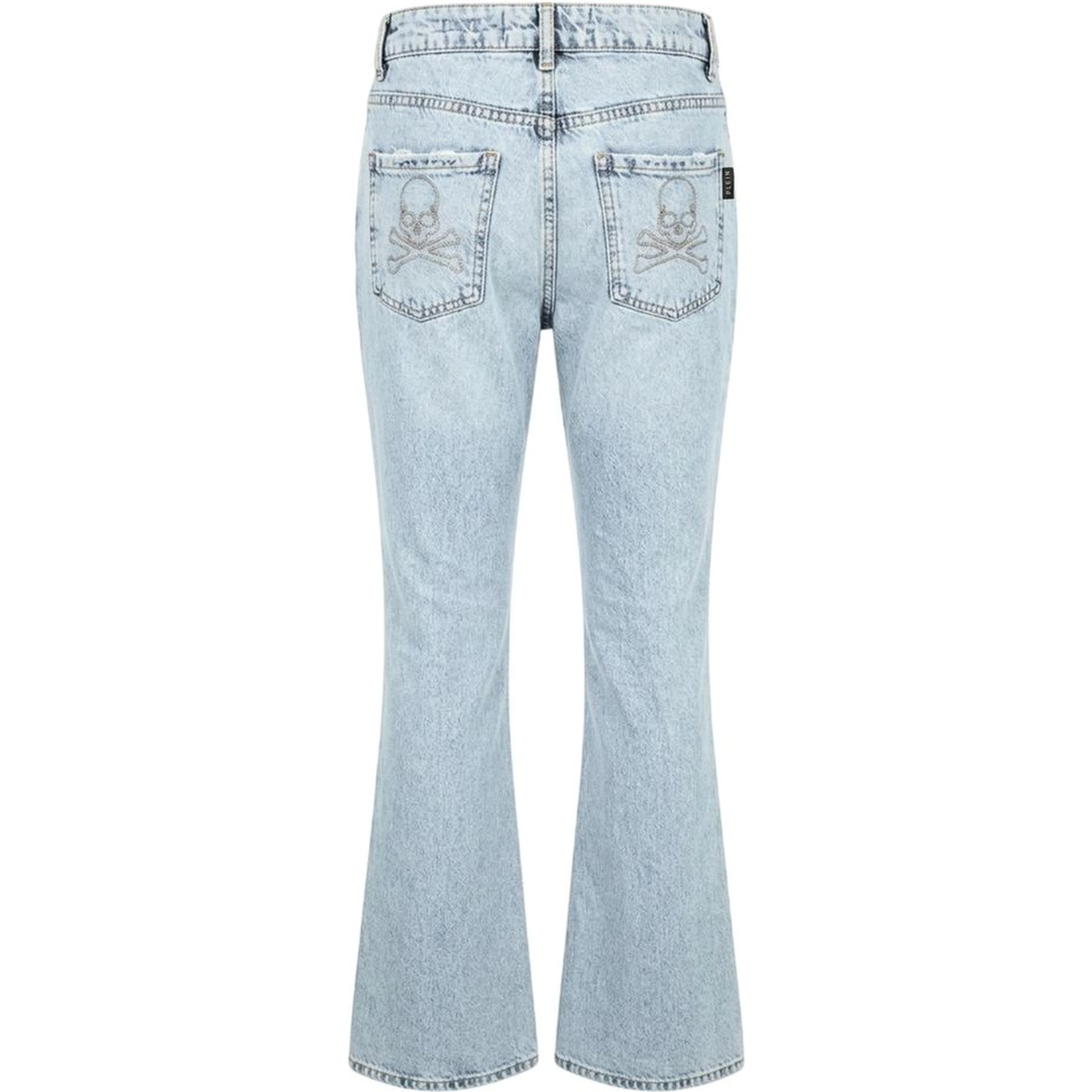Blue Cotton Women's Jeans