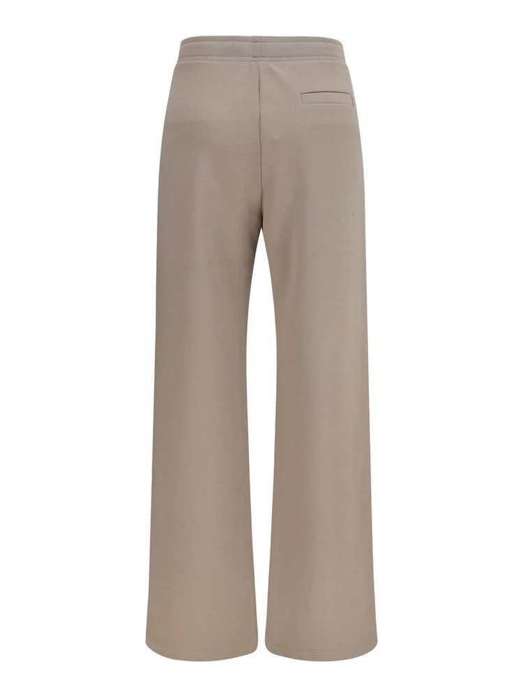 Beige Cotton Casual Pants alternative