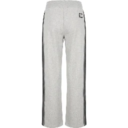 Grey Cotton Women's Pants
