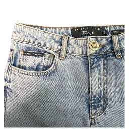 Blue Cotton Women's Jeans